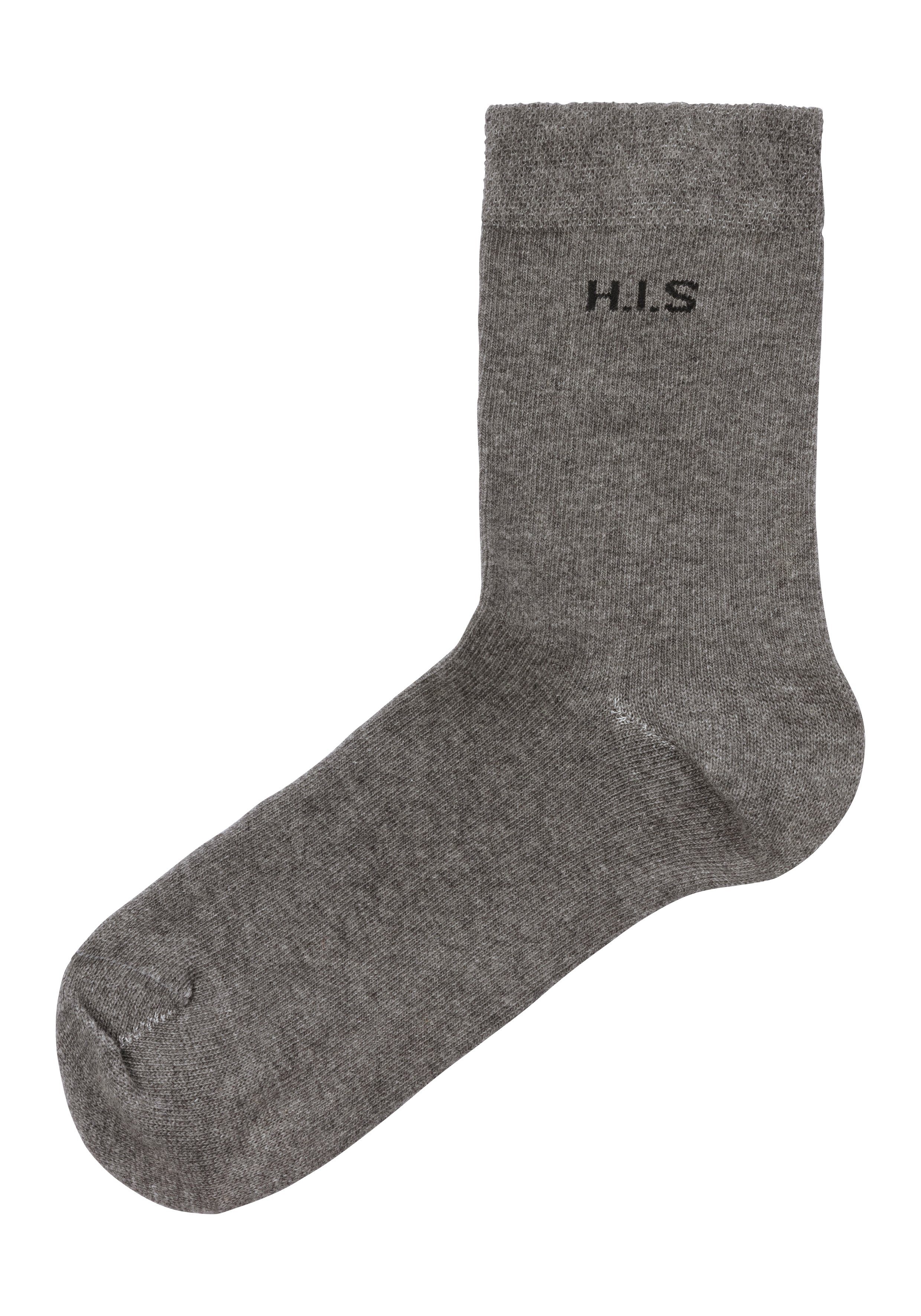 H.I.S Sokken zonder snijdende boord (set, 4 paar)