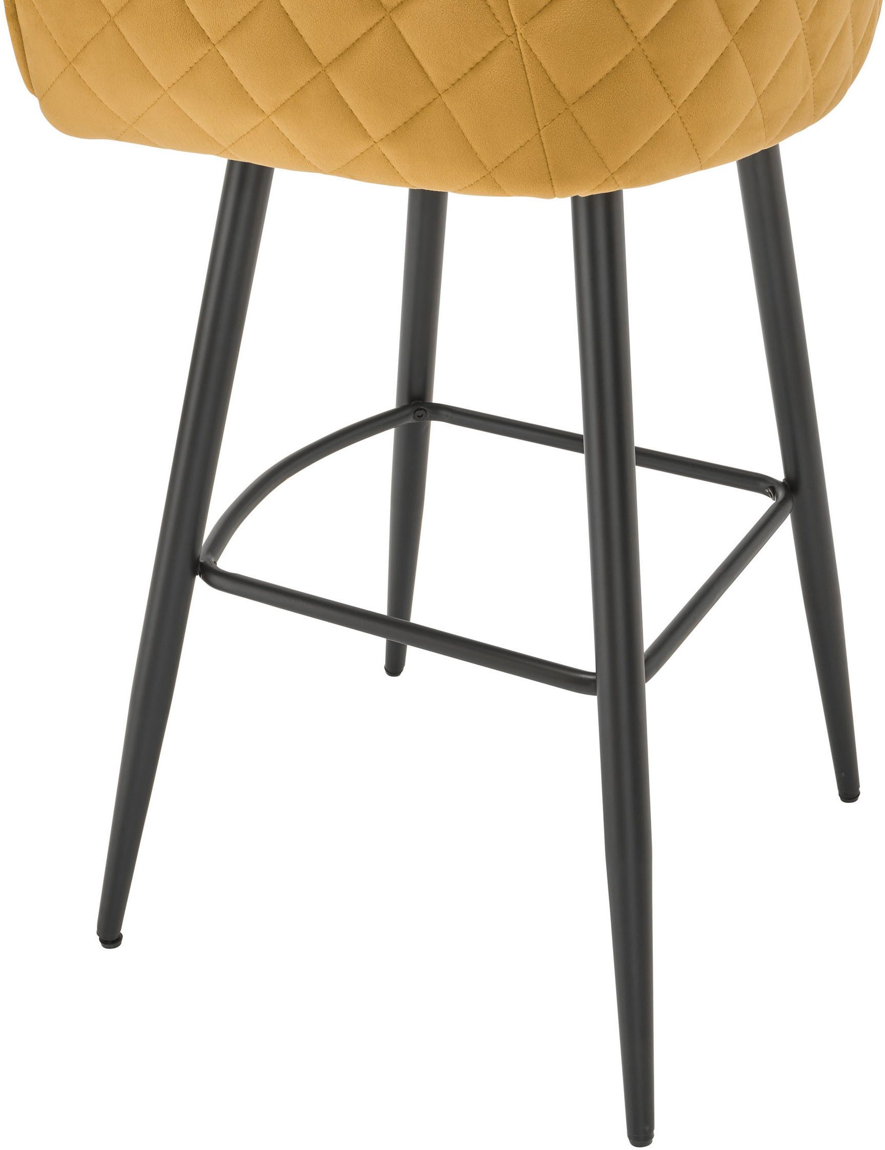 Stolkom Barkruk EMMA Comfort zithoogte 73 cm, 180° draaibaar auto return functie (set, 2 stuks)