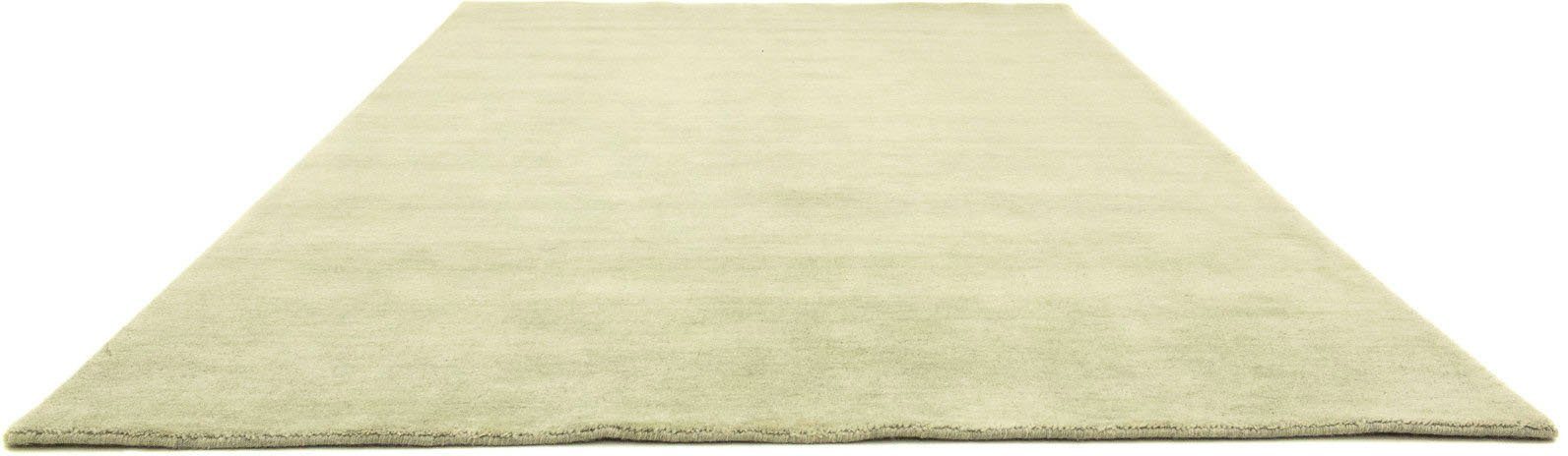 morgenland Wollen kleed Uni - Gabbeh tapijt - Softy Gabbeh look, uni kleuren, 100% wol, zeer zachte pool, woonkamer