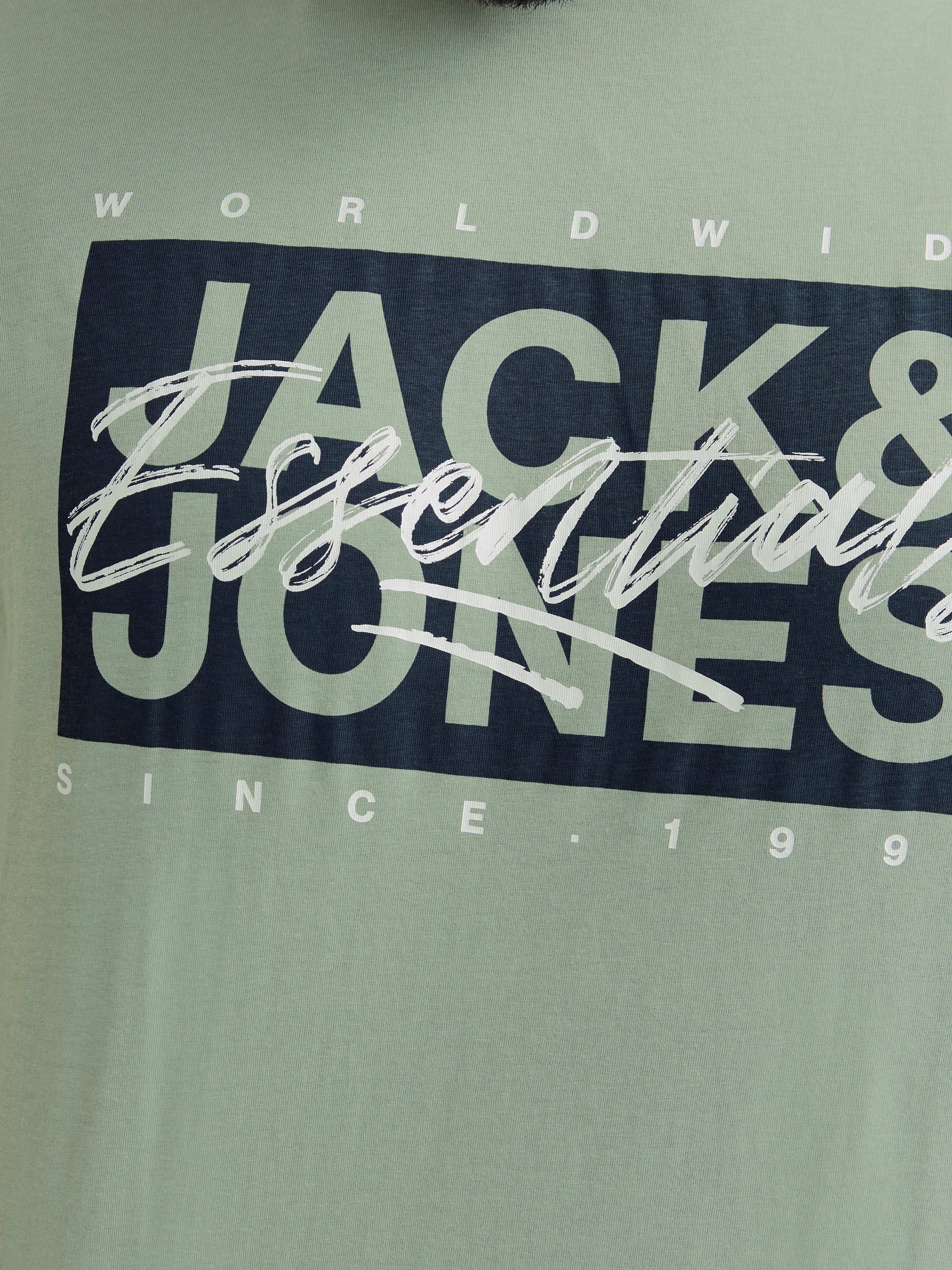 Jack & Jones PlusSize Shirt met ronde hals JJCOLTON TEE SS CREW NECK PLS