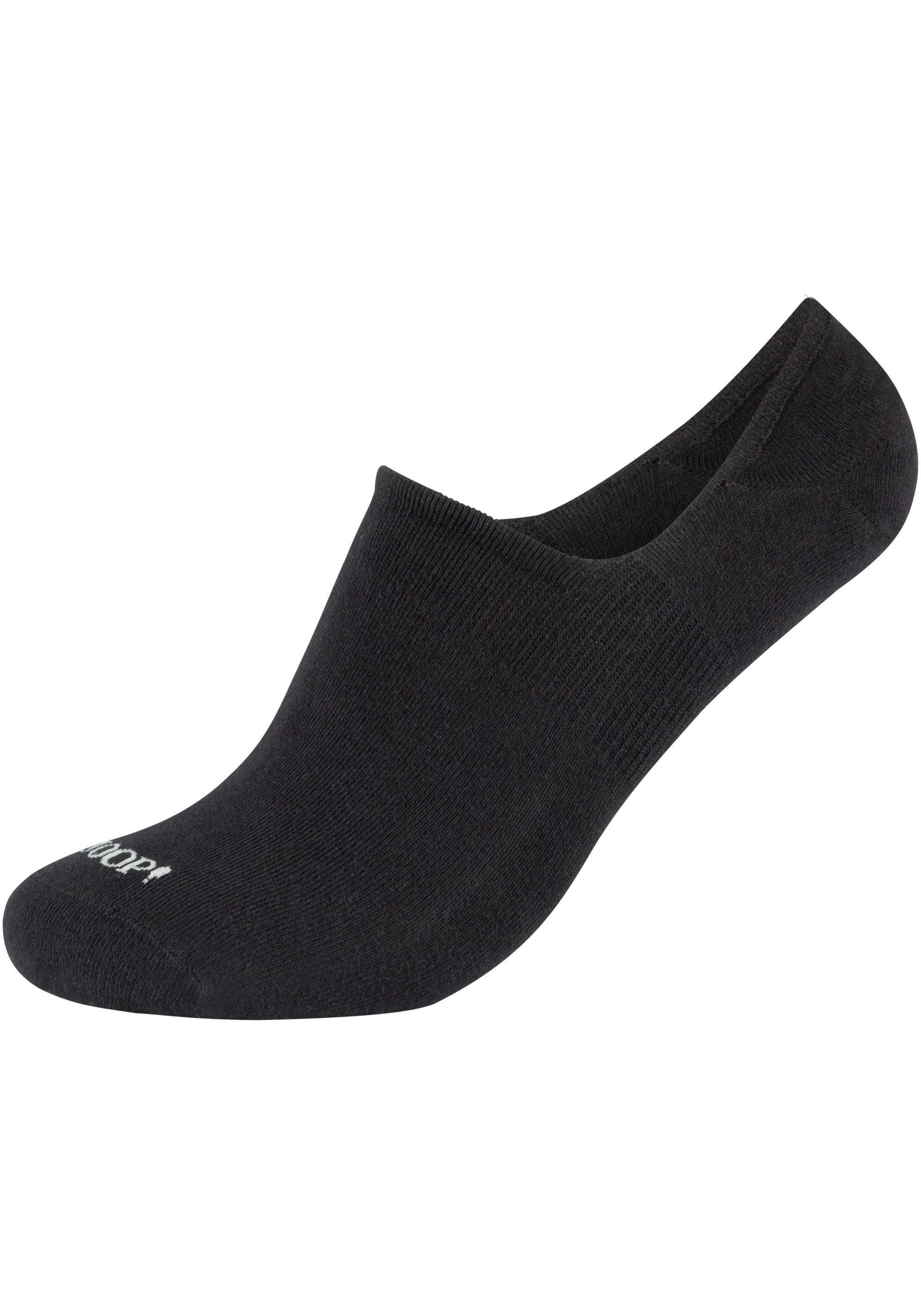 JOOP! Enkelsokken Premium Essentials met versterkte hiel en teen (4 paar)