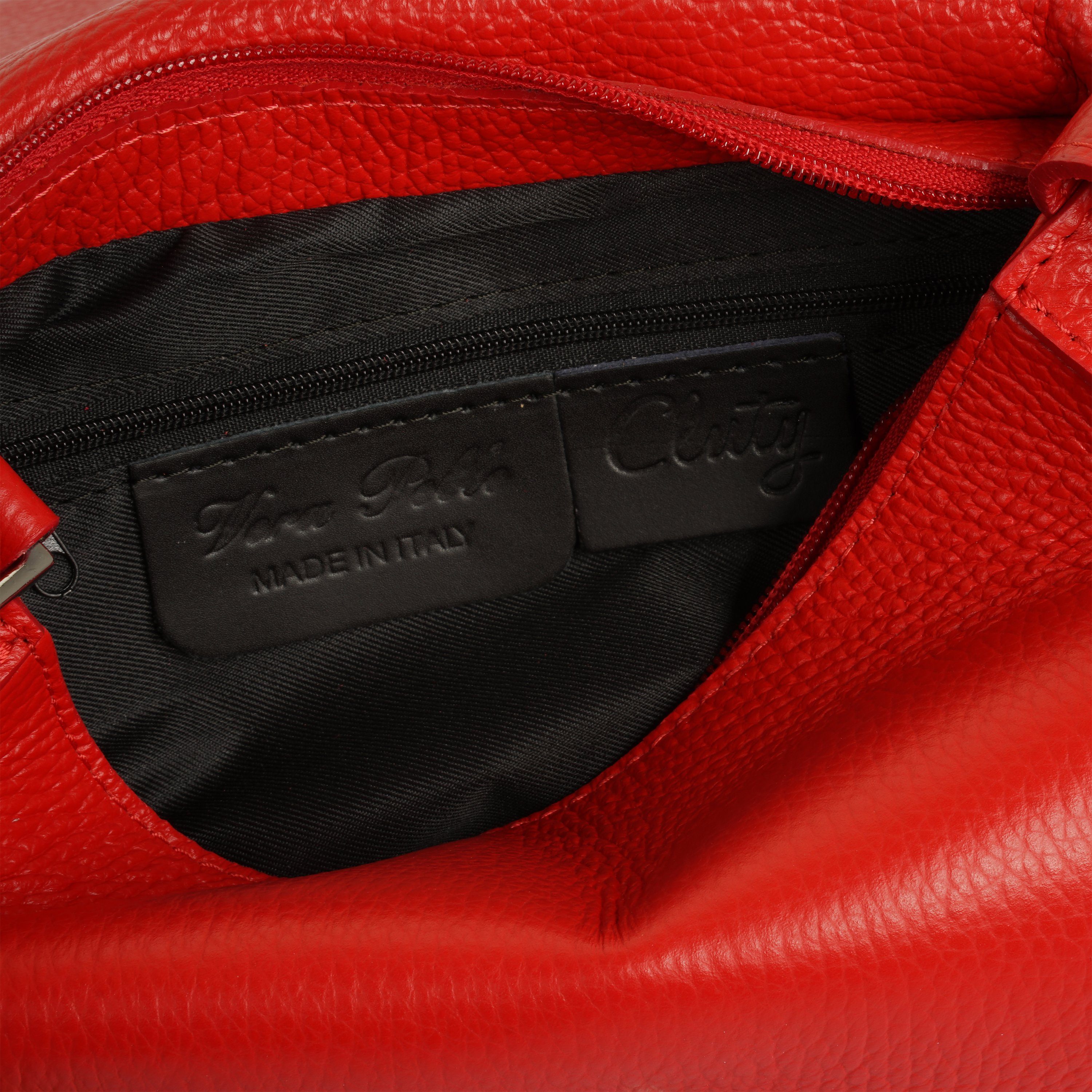 Cluty Tas echt leer, made in italy