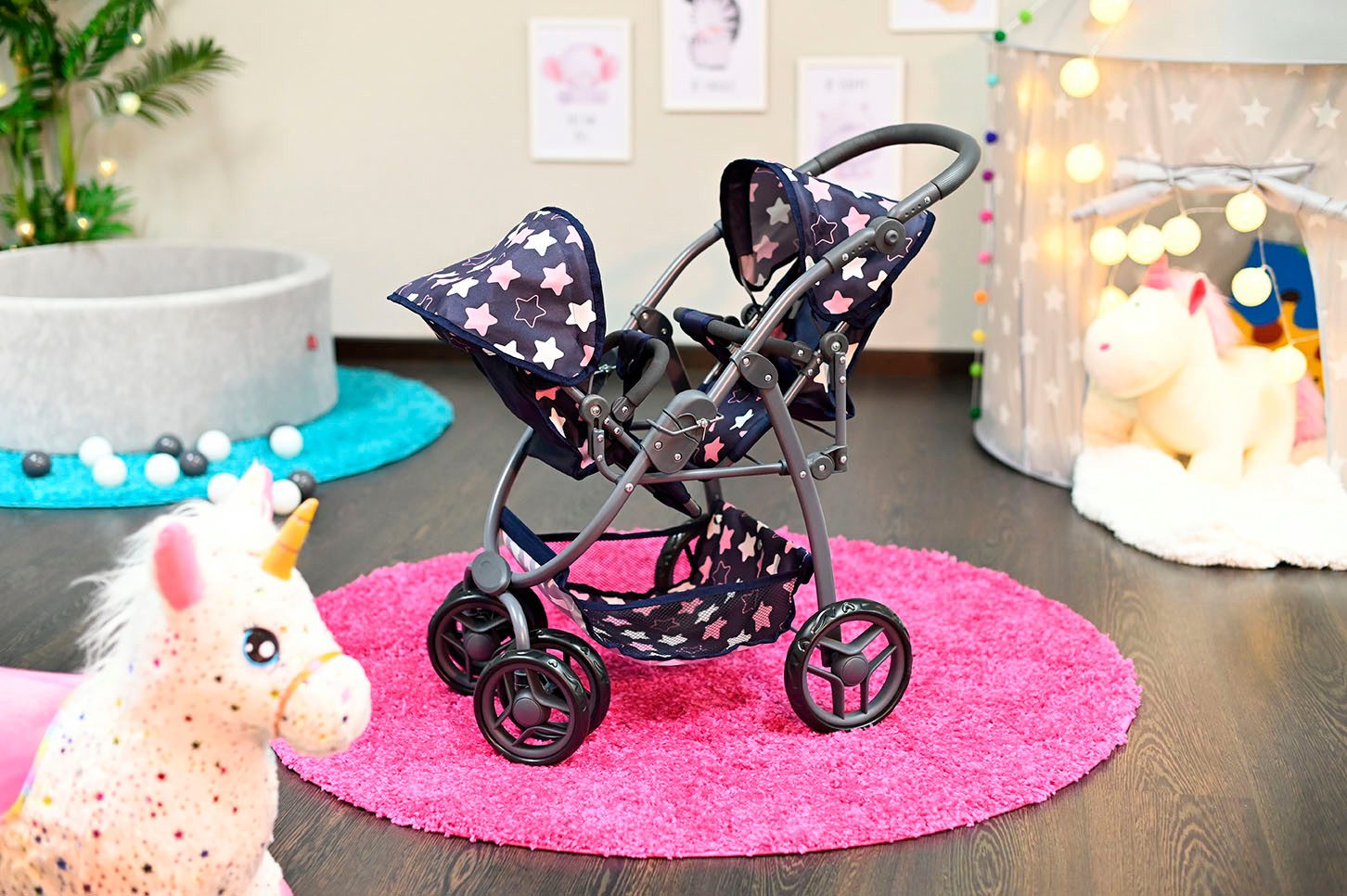 Knorrtoys® Poppen-duobuggy Milo