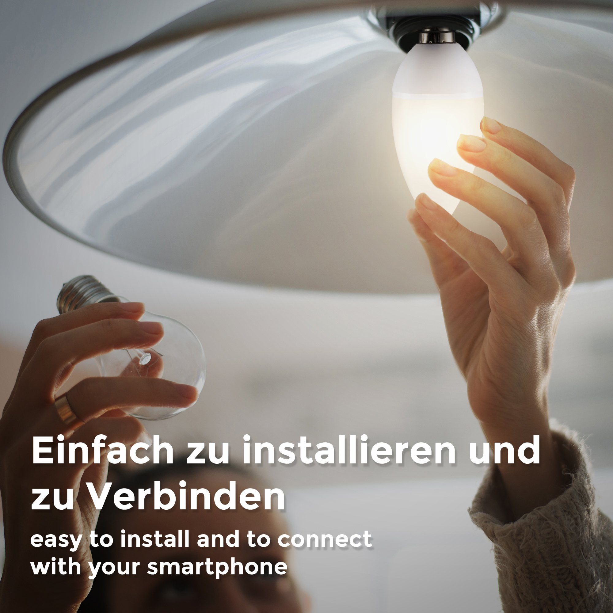 B.K.Licht Led-verlichting Smart Home LED-lamp, RGB, WiFi, appbesturing, dimbaar