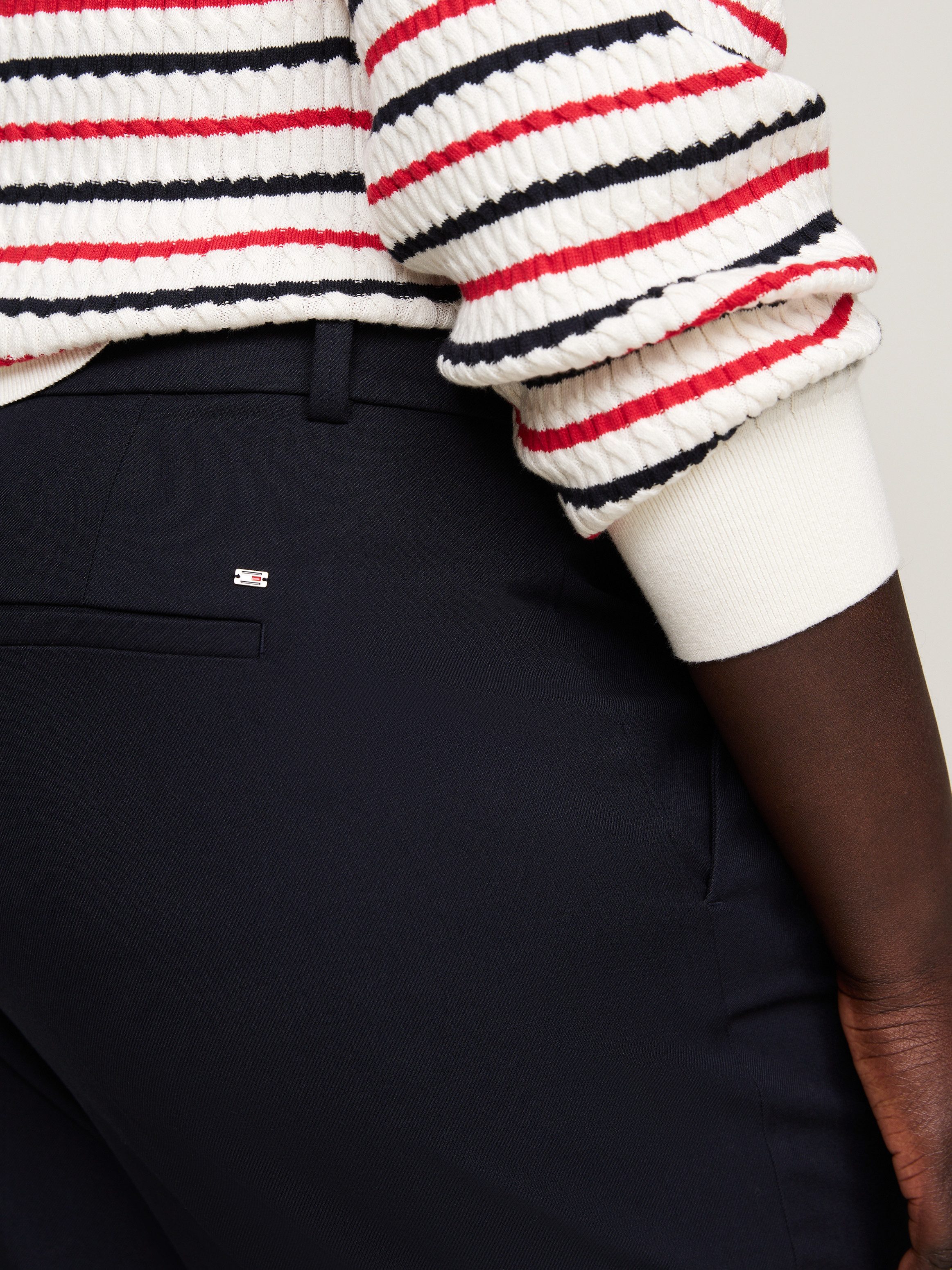 Tommy Hilfiger Curve Broek met wijde pijpen CRV CORE FLARED PANT in grote maten, flared vorm