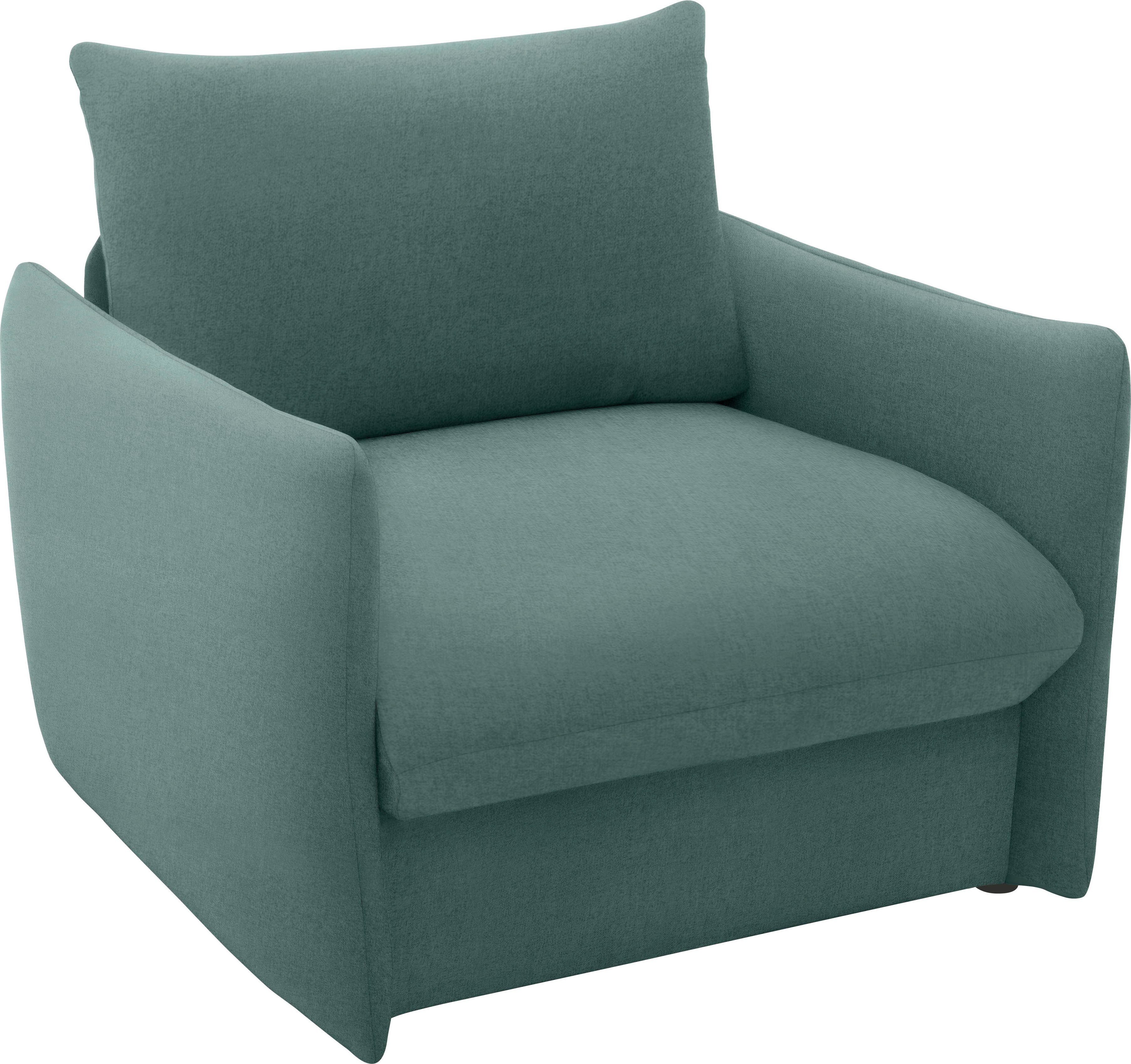 DOMO collection Fauteuil 700023 veelzijdig als lounge stoel, relaxligstoel en logeerbed
