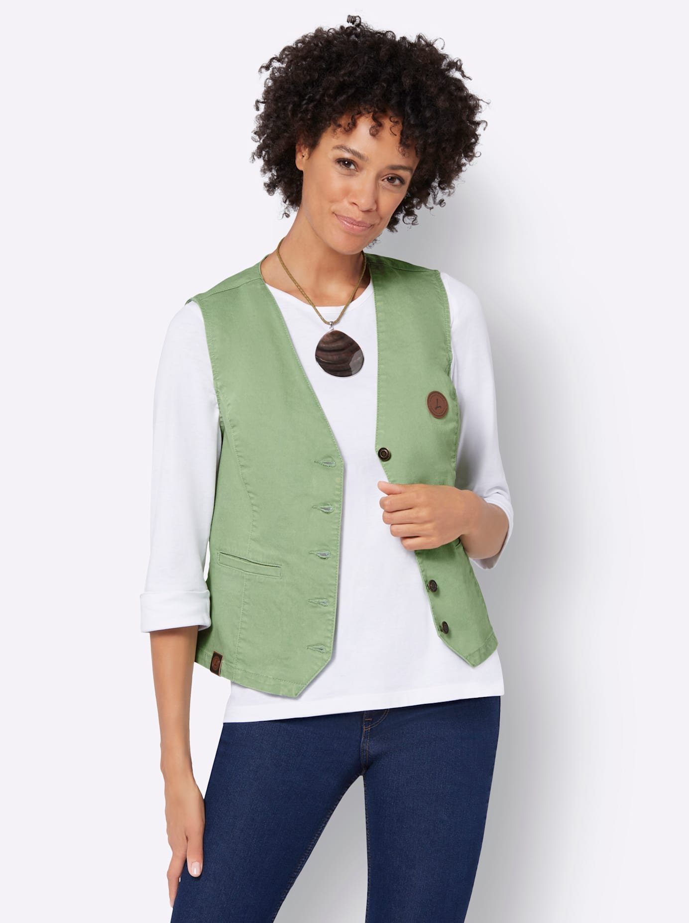 Casual Looks Jeansgilet