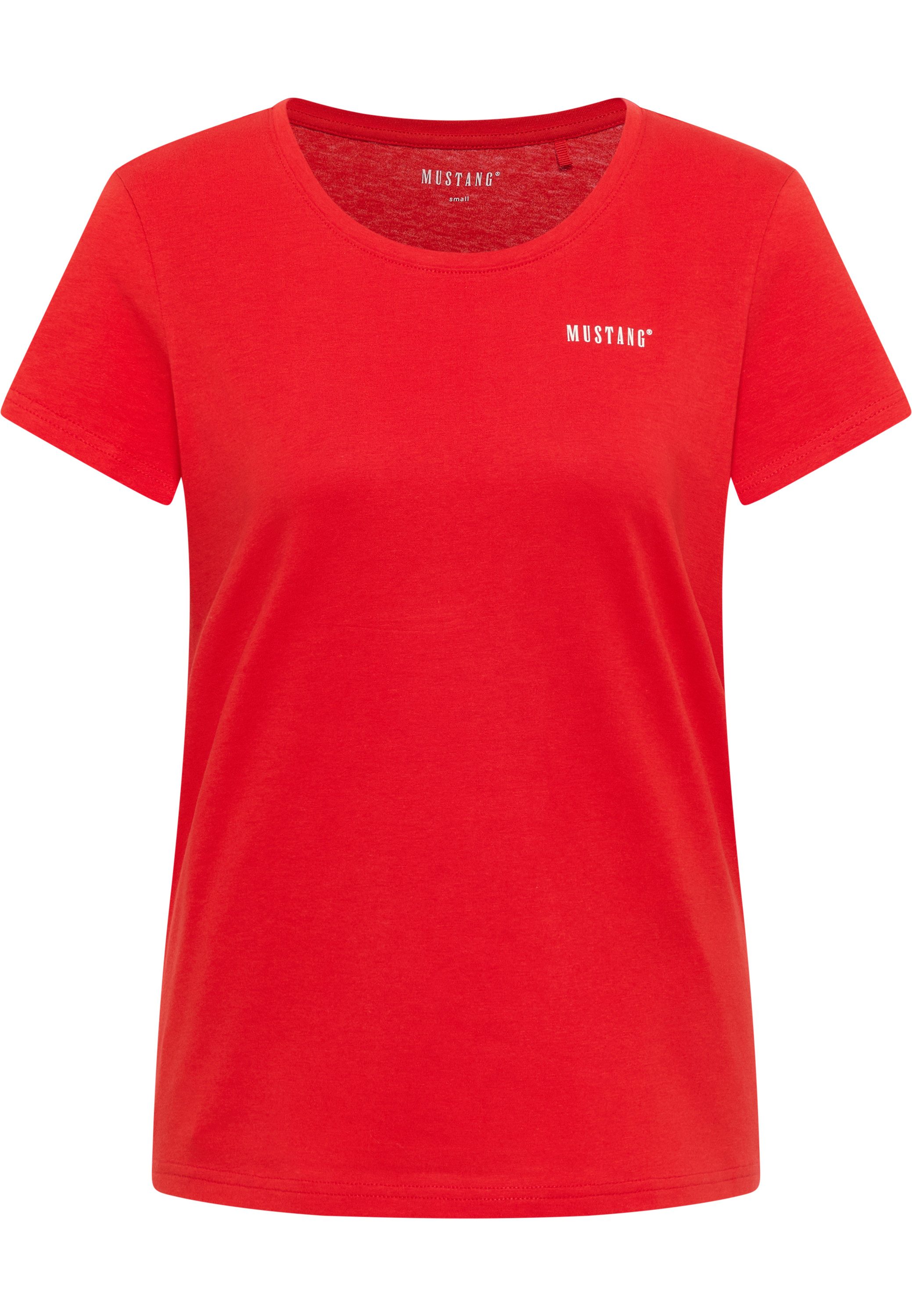 MUSTANG Shirt met korte mouwen Dames stijl Alma
