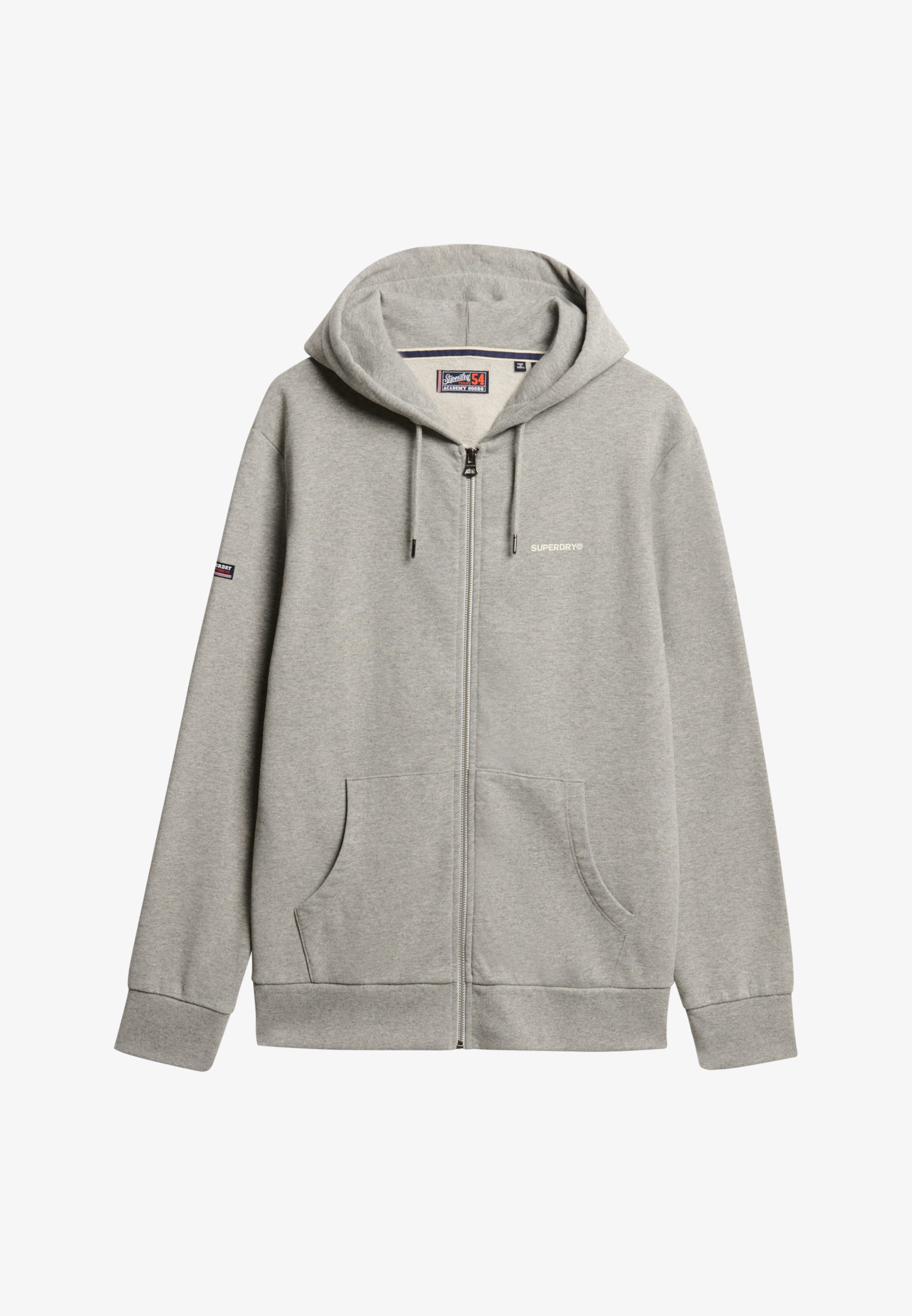 Superdry Capuchonsweatvest PLAIN ZIP HOOD