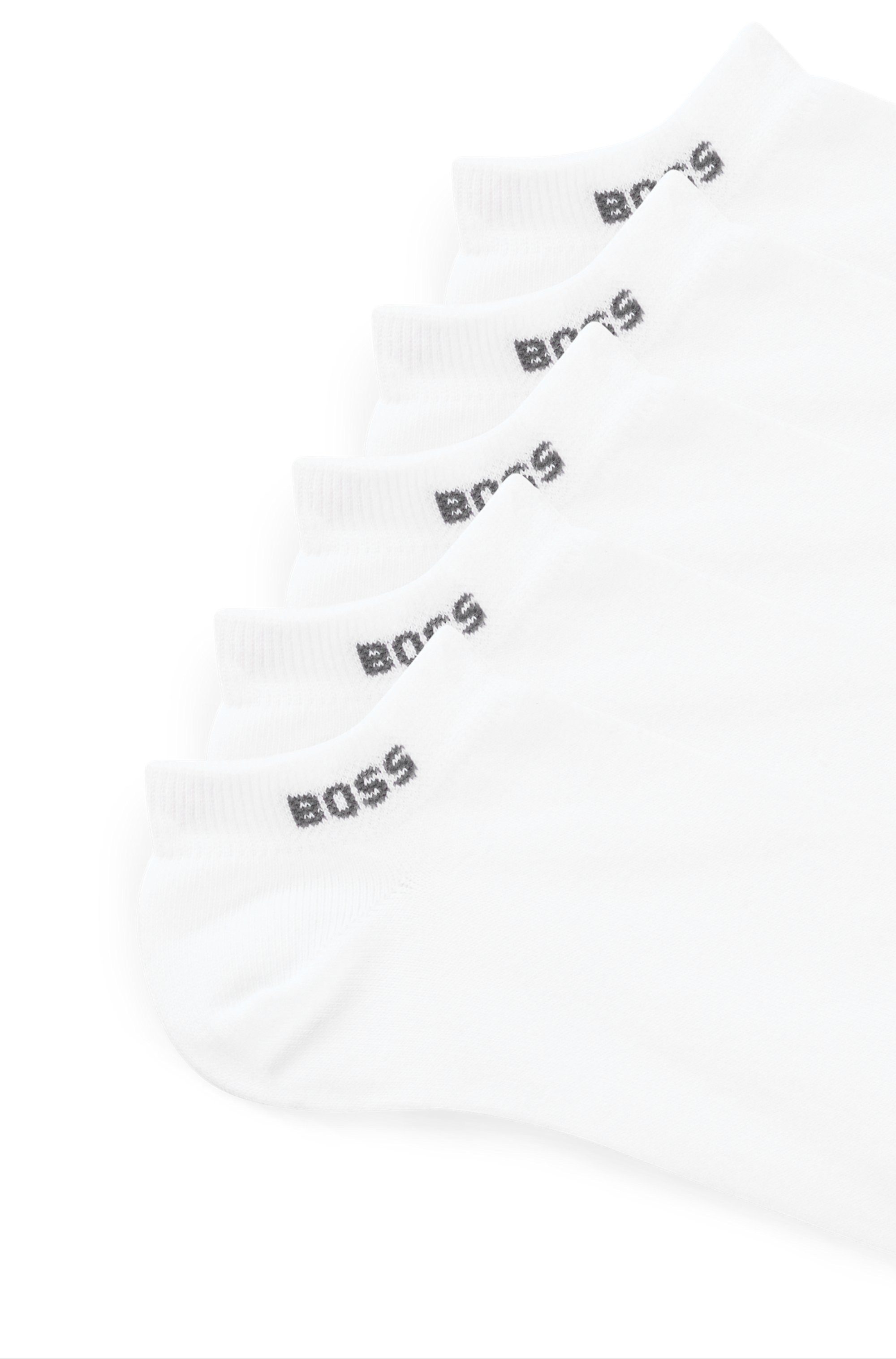 BOSS Sneakersokken 5P AS Logo CC W met boss logo-opdruk (set, 5 paar, 5er)