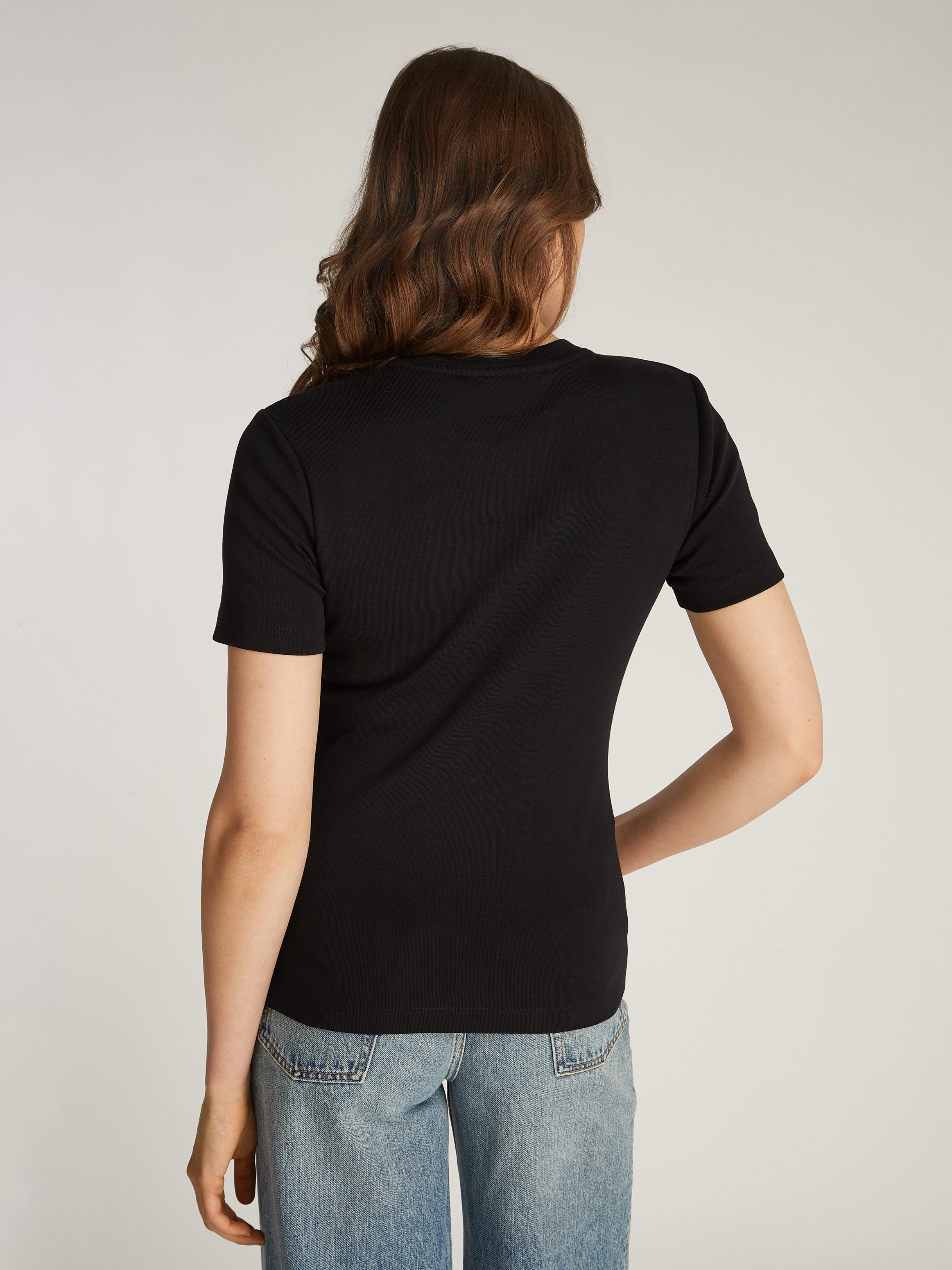 Tommy Hilfiger T-shirt SLIM CODY C-NK SS met geborduurd logo