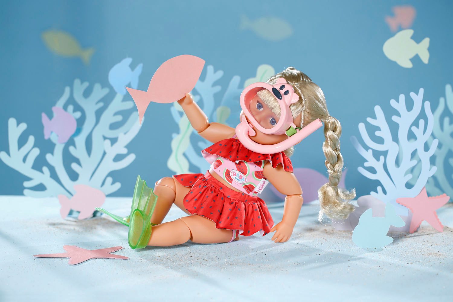 Baby Born Poppenkleding Duikplezier, 43 cm