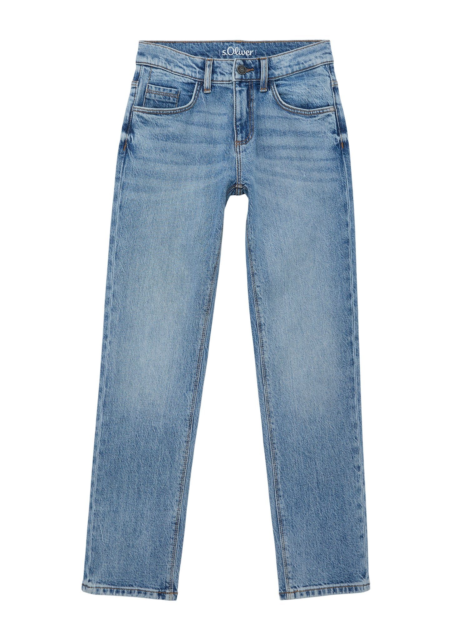 s.Oliver RED LABEL Junior Regular fit jeans in 5-pocketsstijl