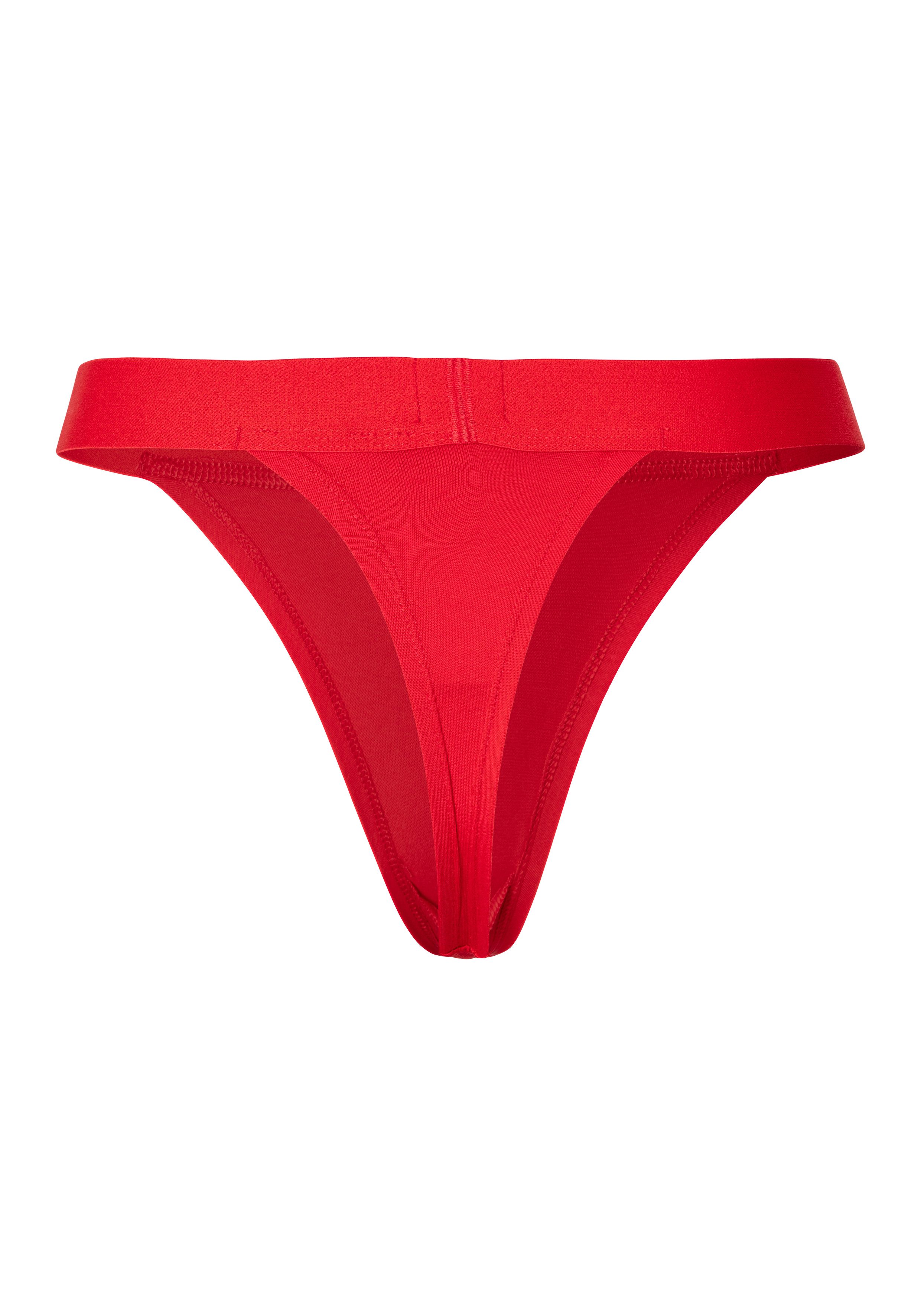 HUGO underwear String Red Label met logo op de elastische tailleband