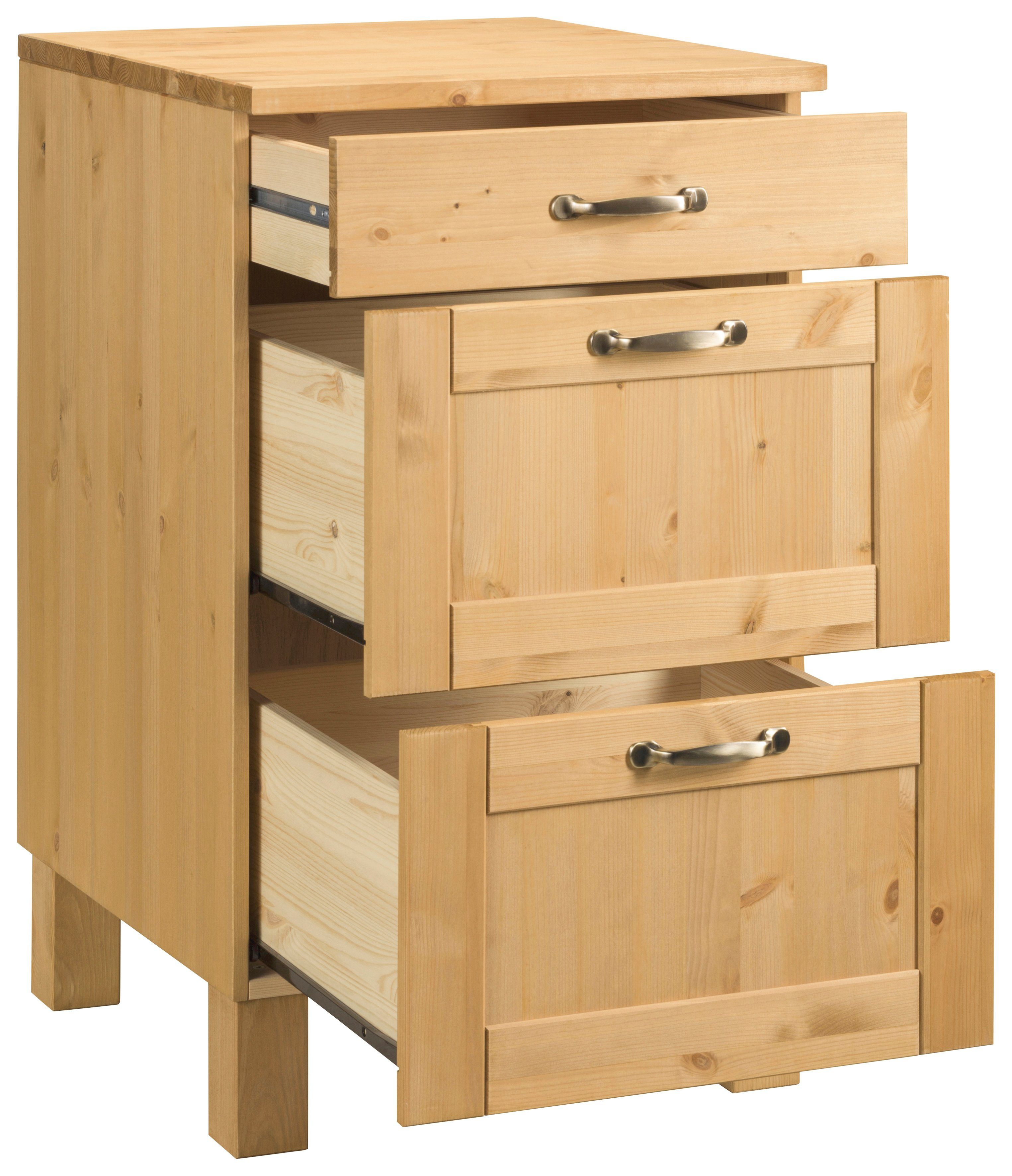 Home affaire Onderkast Alby Breedte 50 cm, 3 laden