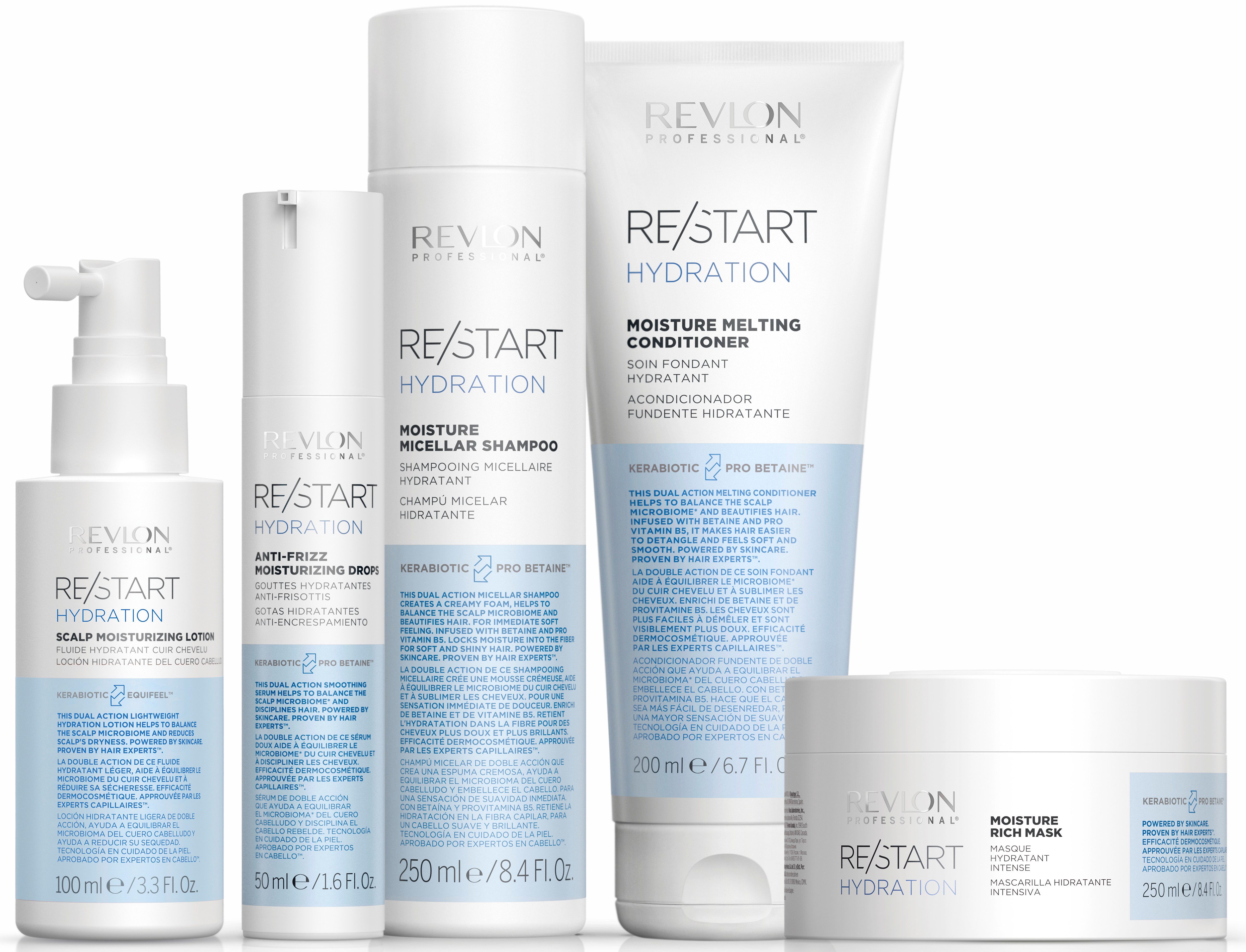 REVLON PROFESSIONAL Haarshampoo Re/Start HYDRATION Moisture Micellar Shampoo 1000 ml