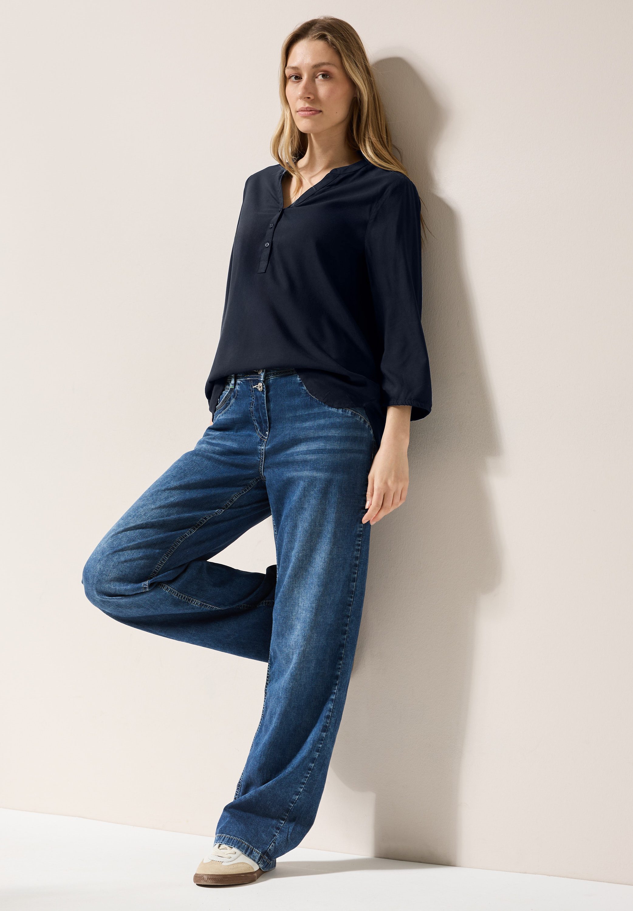 Cecil Klassieke blouse in unikleur