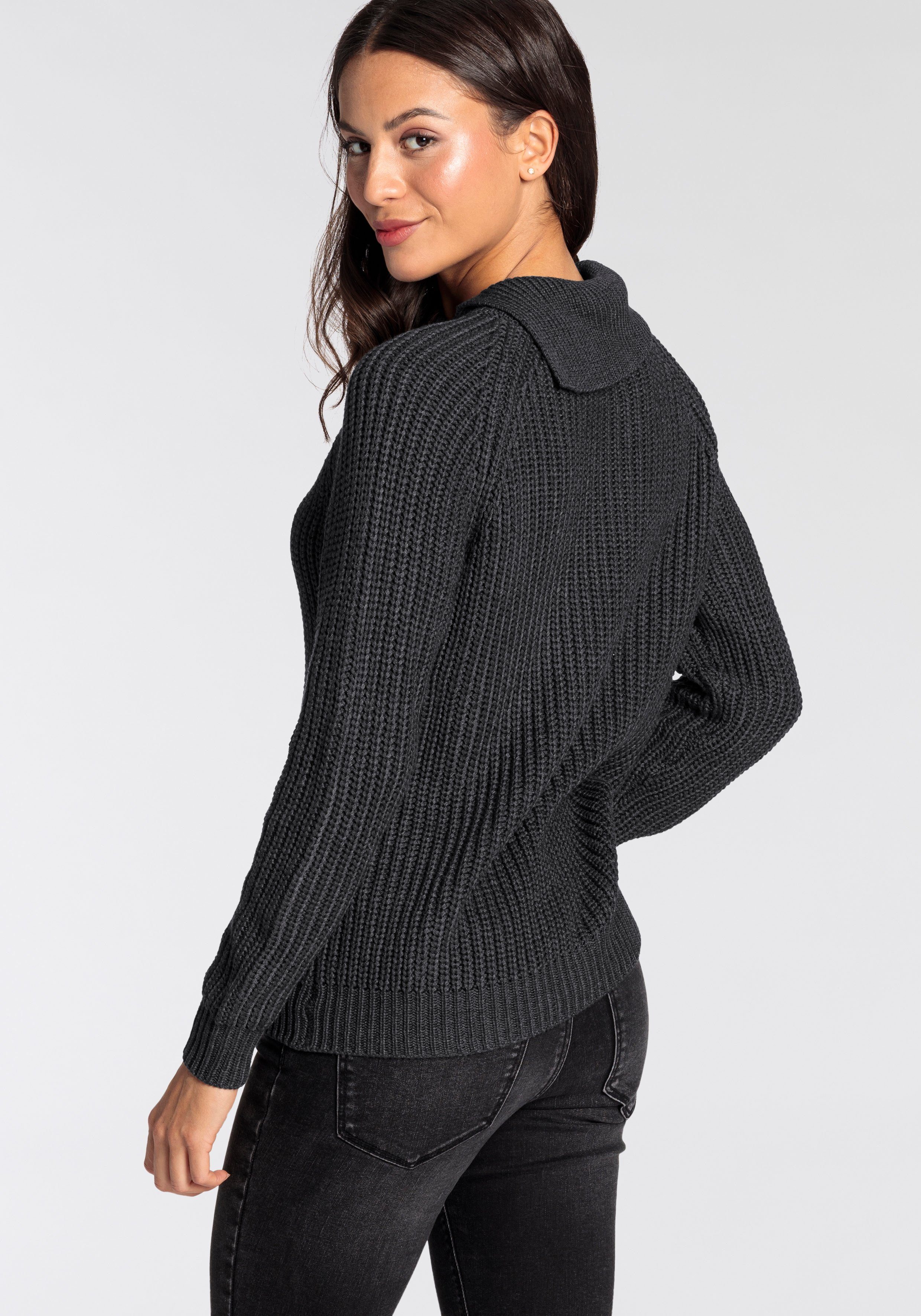 Laura Scott Gebreide trui met elegant glinsterend detail