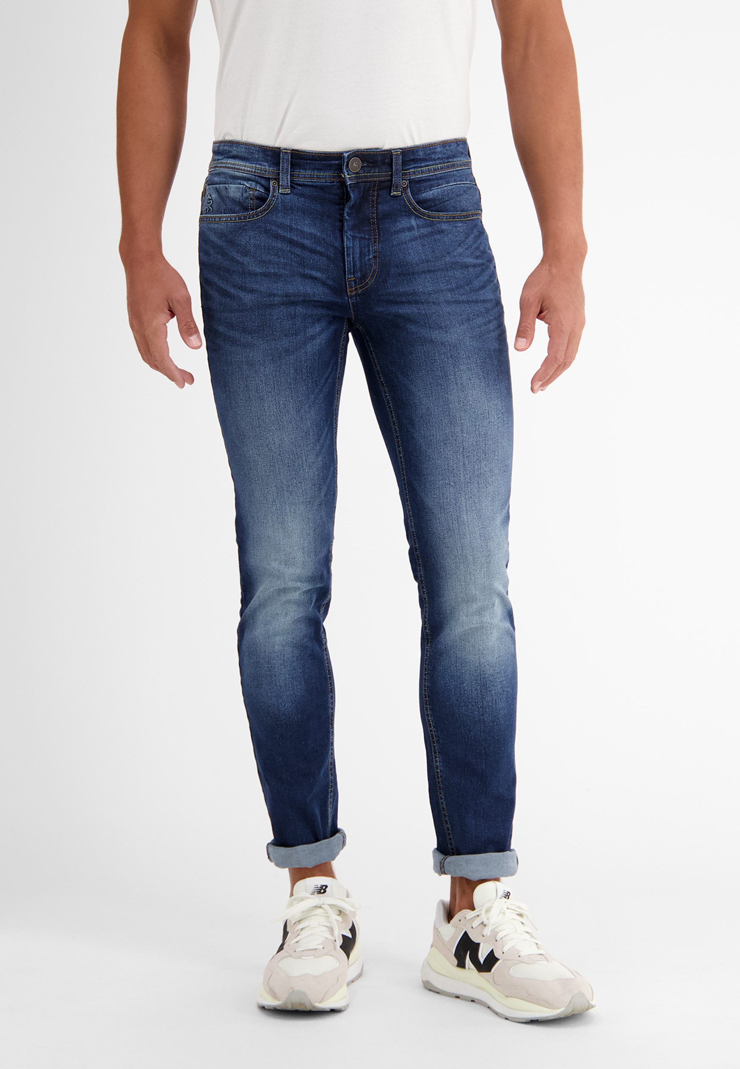 Lerros Five-pocketsbroek LERROS CONLIN 5-Pocket stretch-denim, SLIM FIT CONLIN