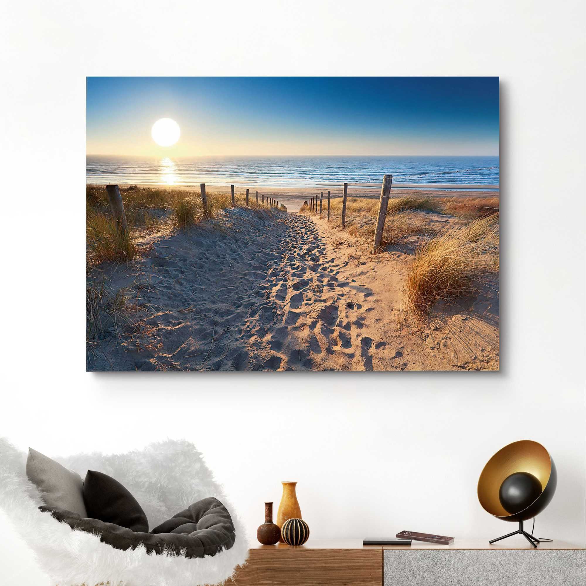Reinders! Decoratief paneel Duinweg naar zee