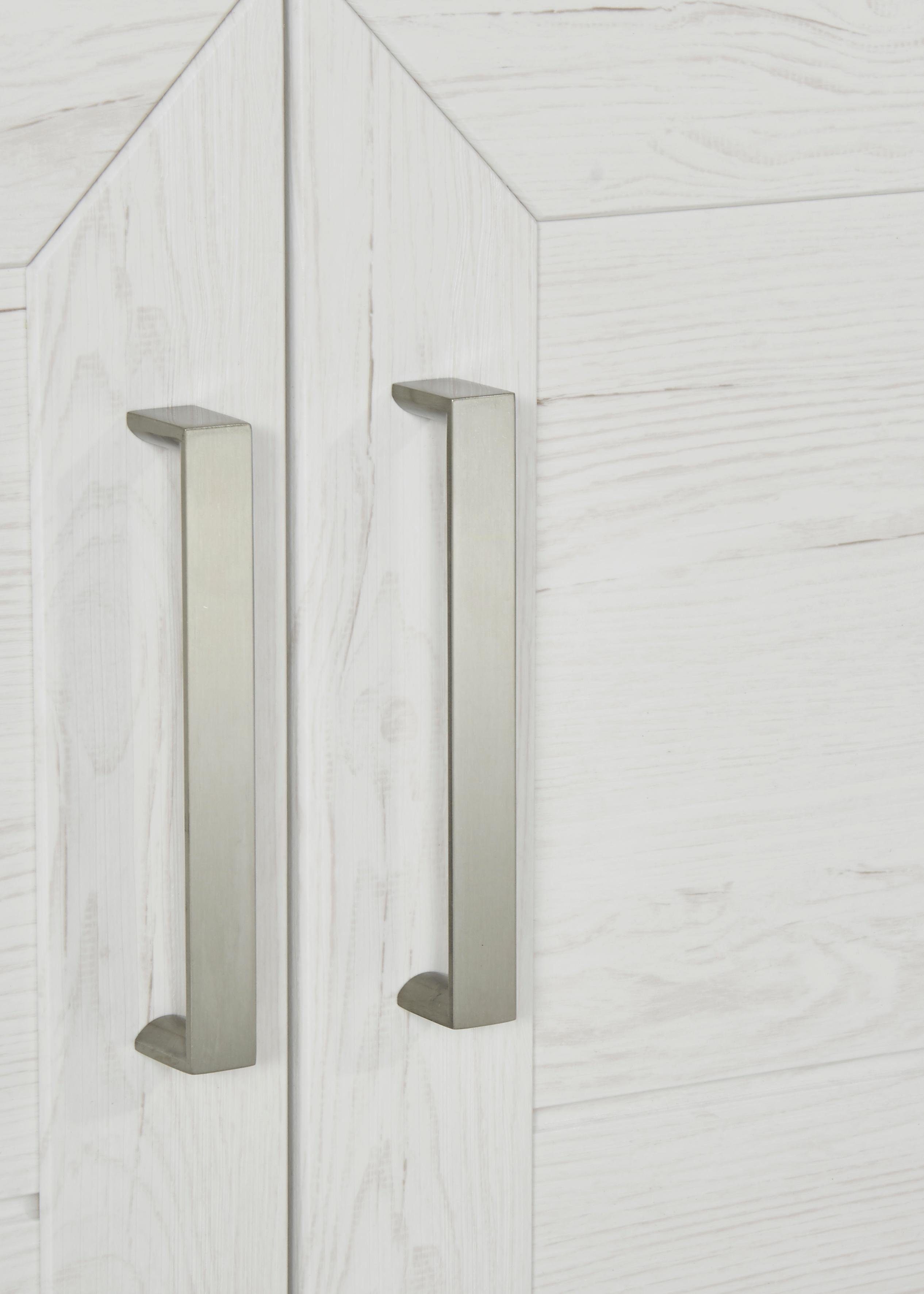set one by Musterring Kastenset York met glazen deuren, optioneel met verlichting, 3 kleuren, breedte 184 cm (2 stuks)