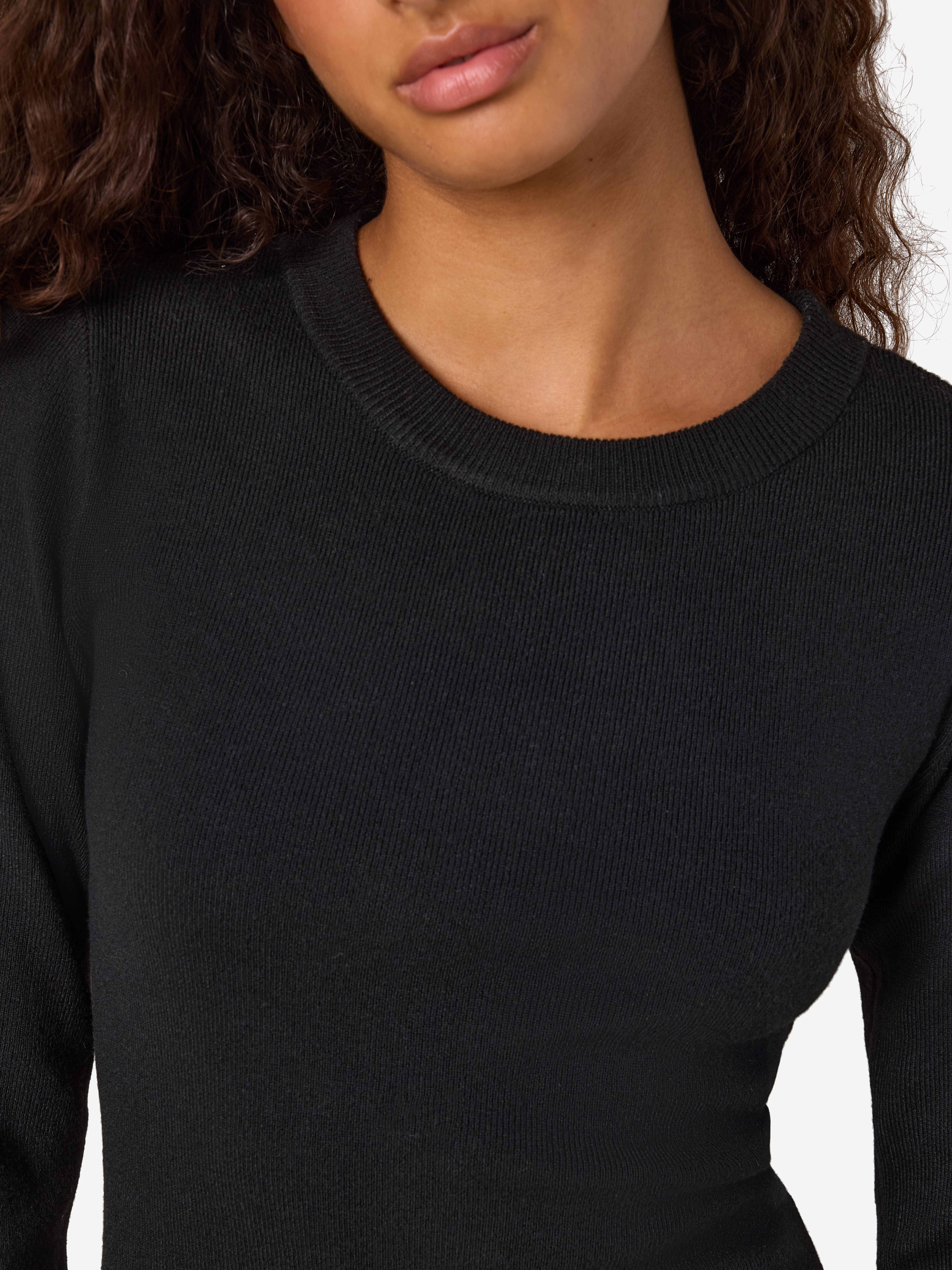 Noisy may Gebreide jurk NMTIFFANY L/S KNIT DRESS FWD NOOS