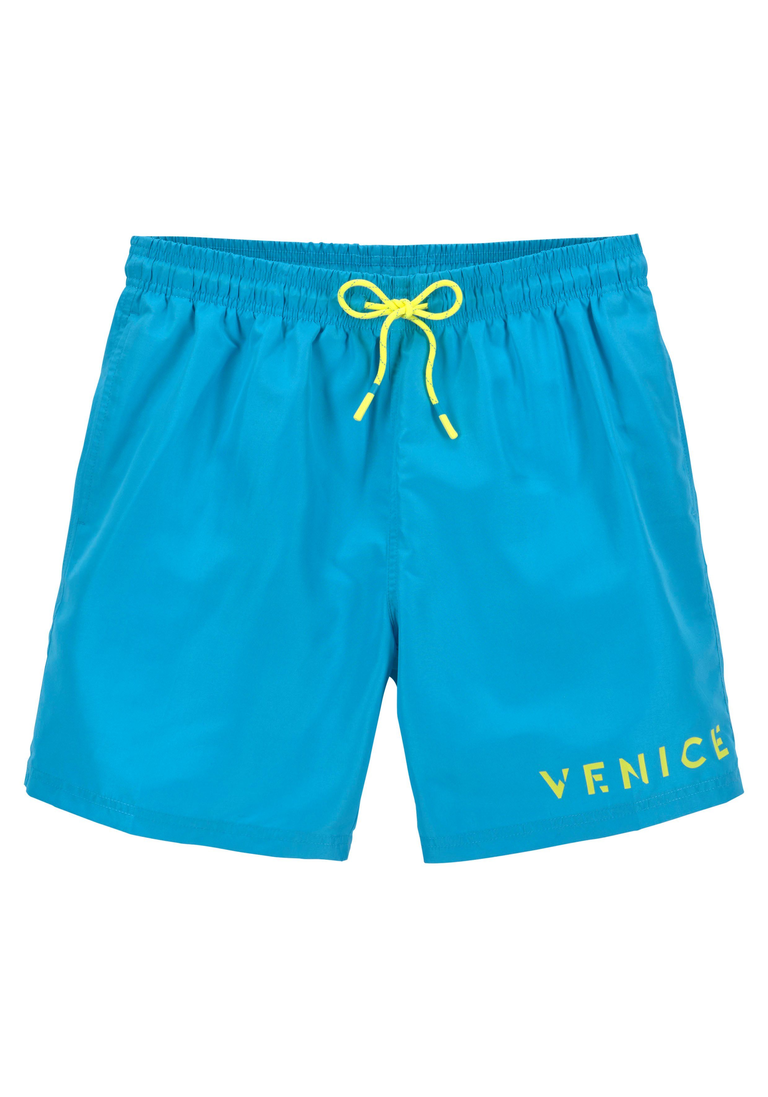 Venice Beach Zwemshort zij-instapzak met rits