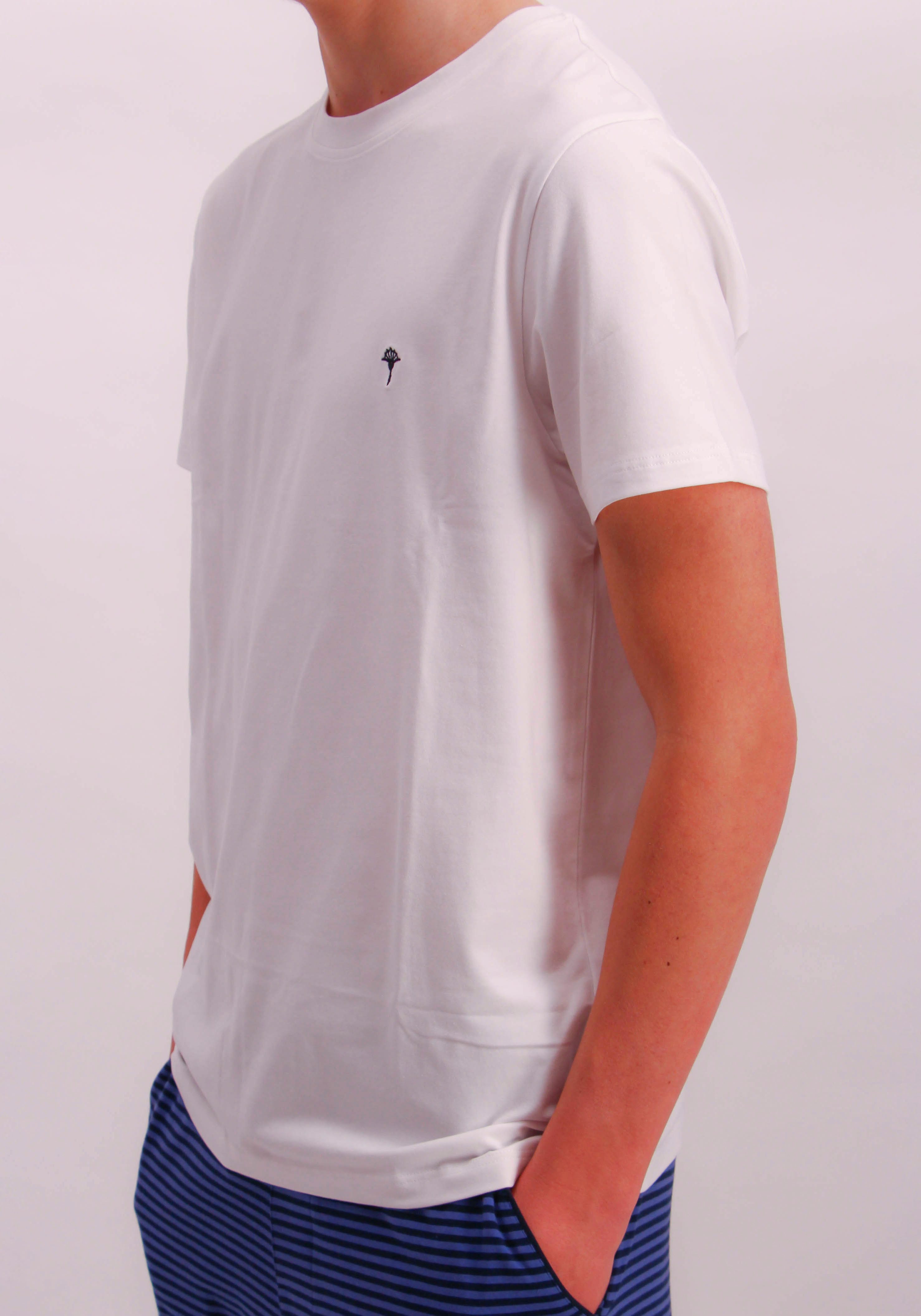 JOOP! Shortama gestreepte broek, bindband, shirt korte mouw (2-delig)