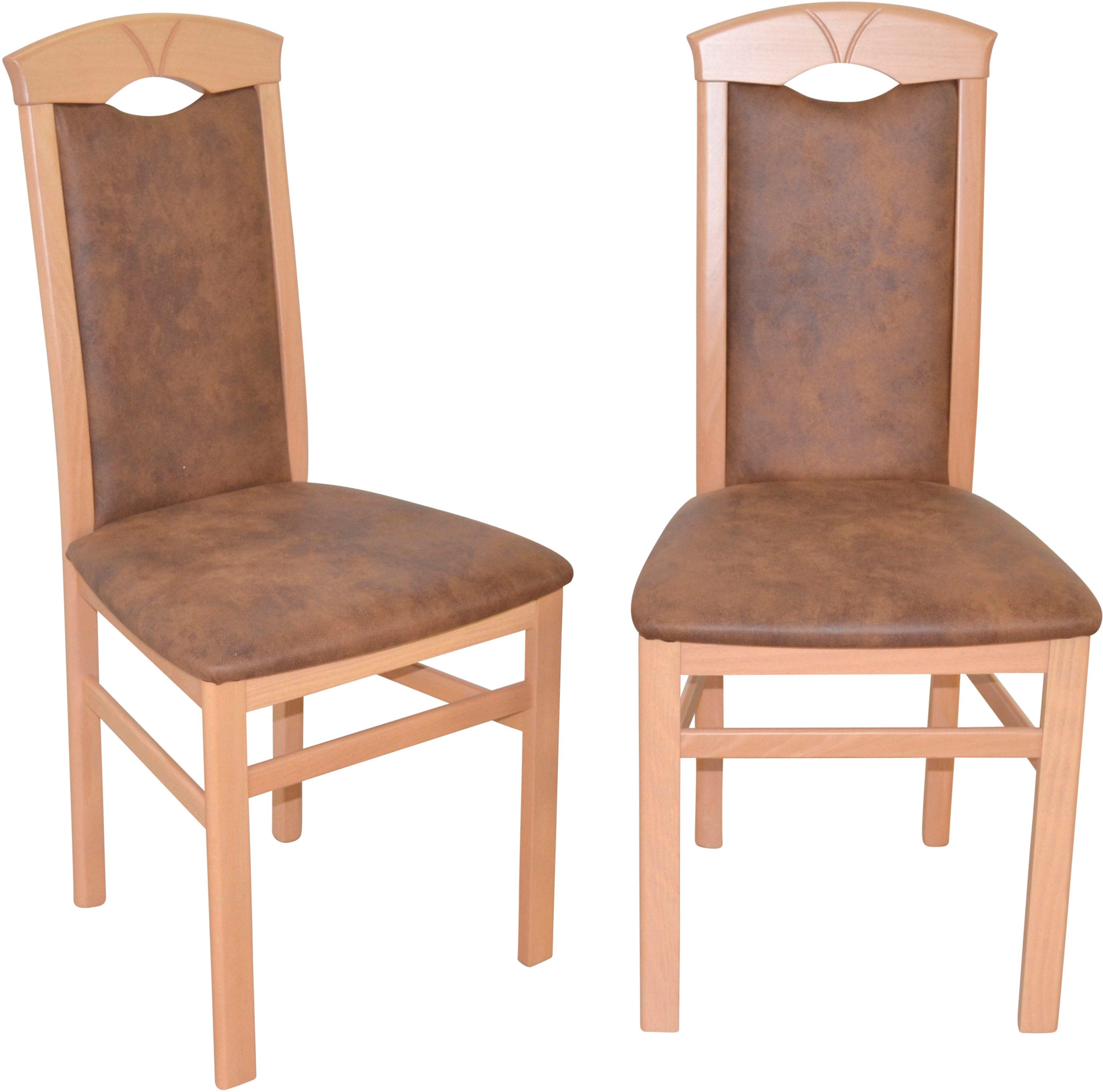 HOFMANN LIVING AND MORE Eethoek 3-delig eethoek Stoelen voorgemonteerd (voordeelset, 3-delig)