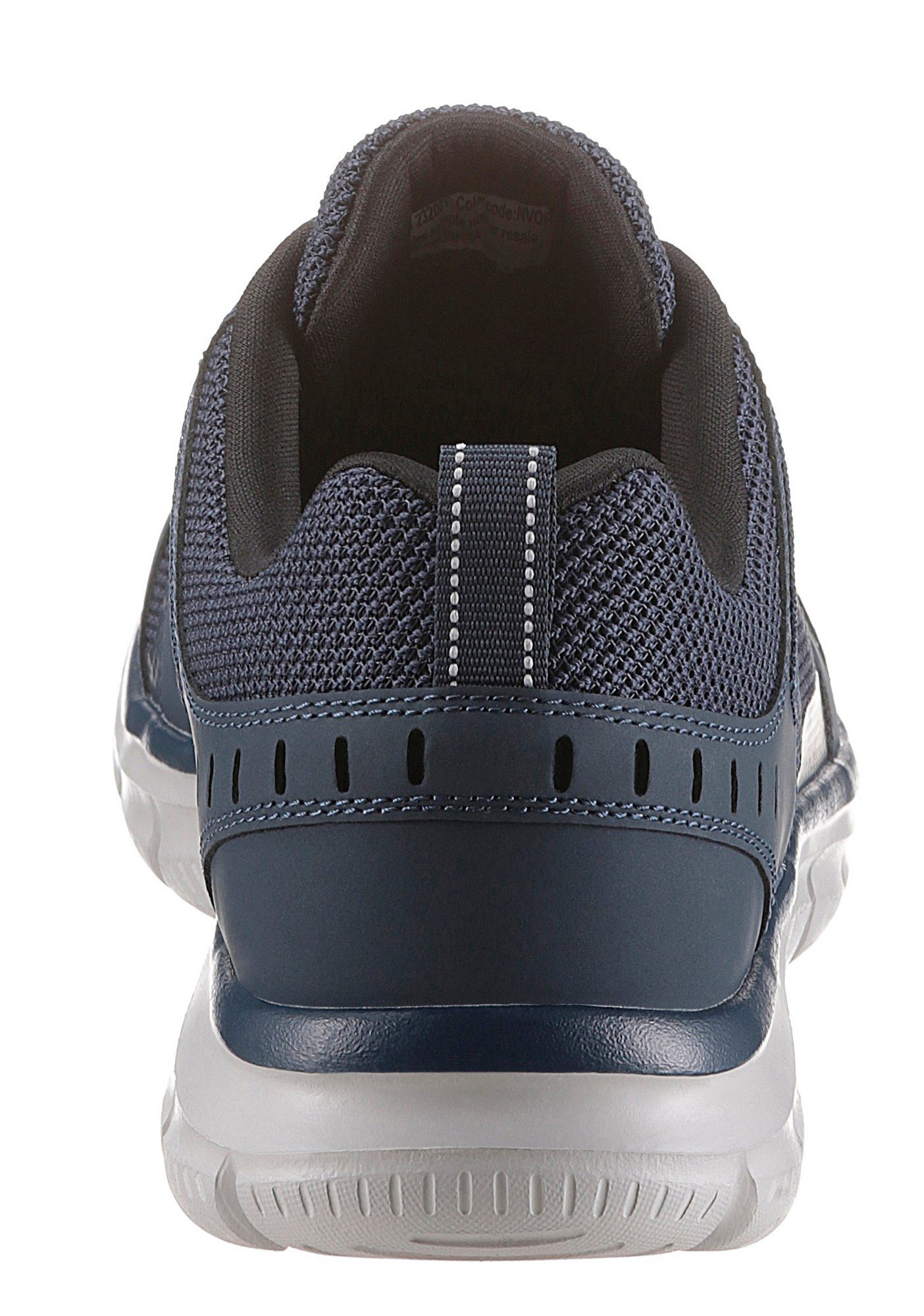 Skechers Sneakers TRACK-KNOCKHILL met gepolsterde binnenzool, vrijetijdsschoen, lage schoen, veterschoen