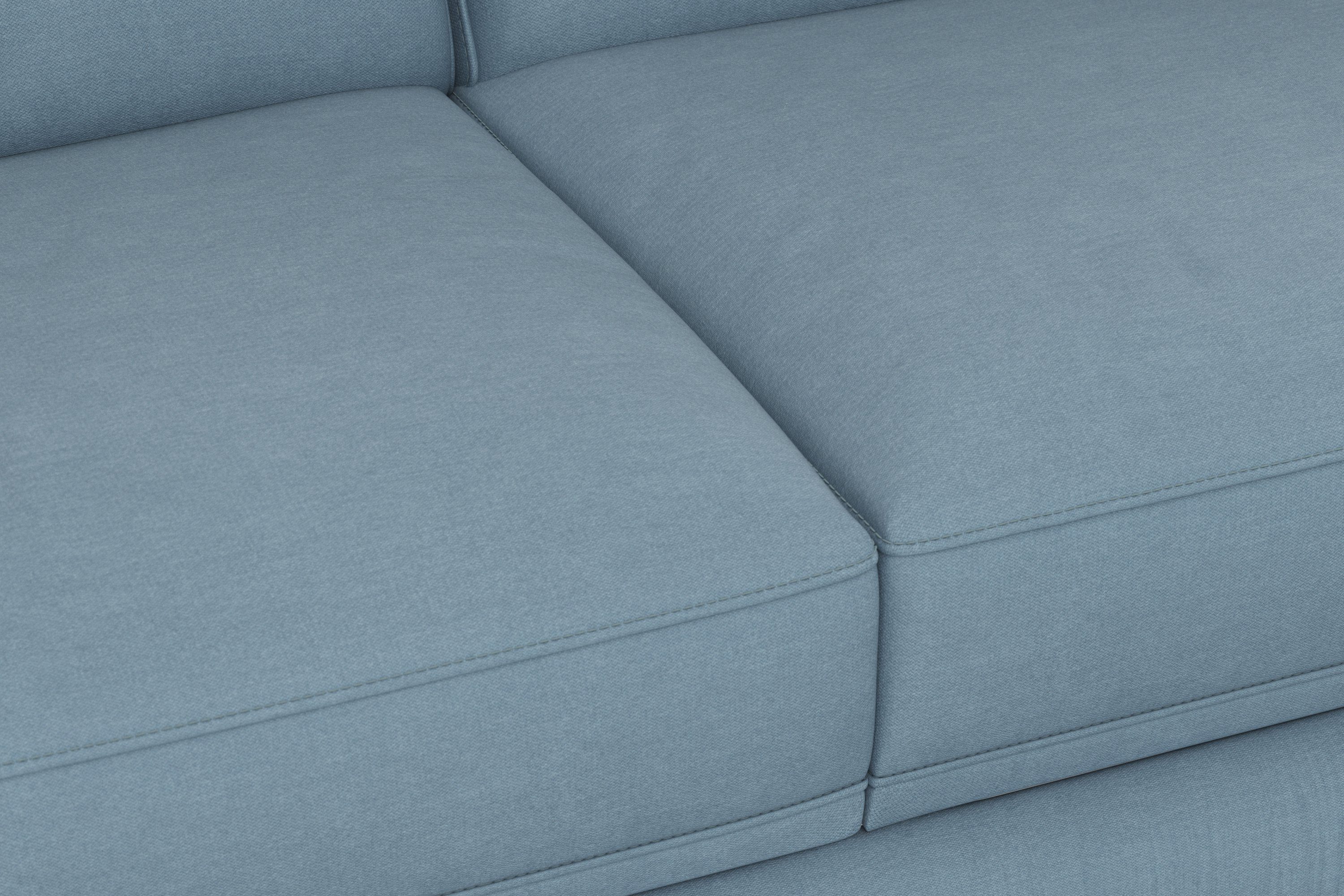 sit&more Zithoek Dundee U-vorm met binnenvering en massief houten poten, naar keuze met verstelbare hoofdsteun