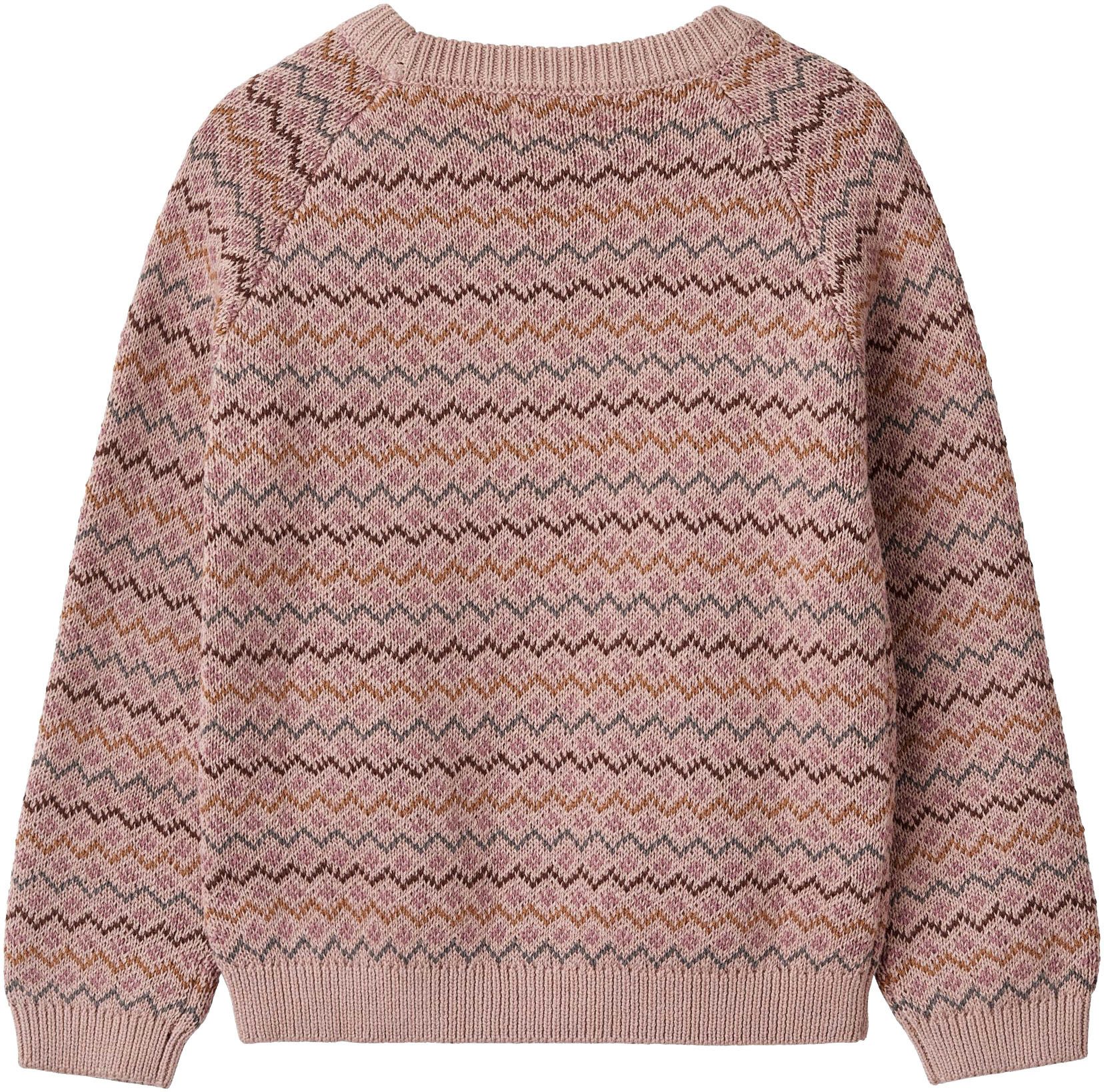 WHEAT Gebreide trui Jacquard Pullover Nanna