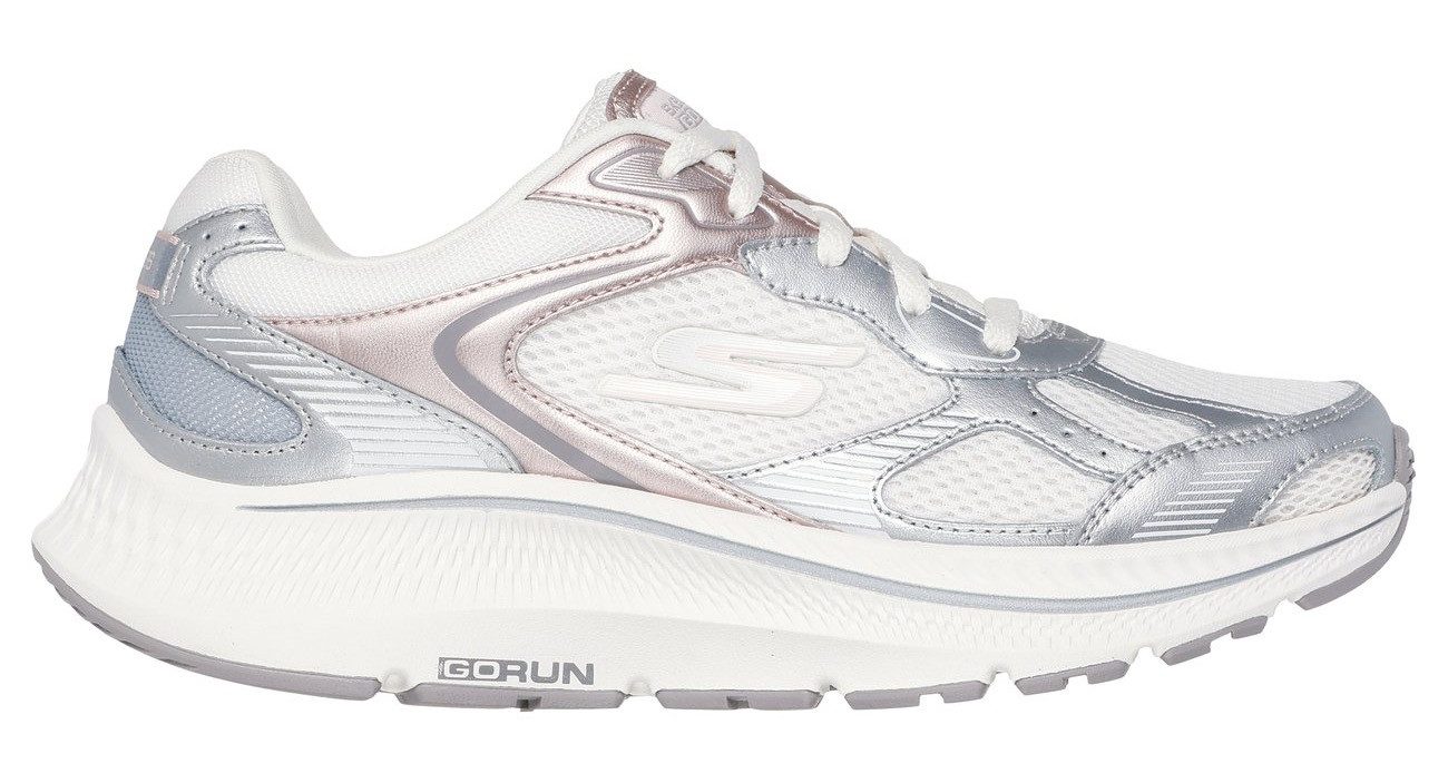 Skechers Sneakers GO RUN CONSISTENT 2.0 Retro sneaker, veterschoen met metallic accenten