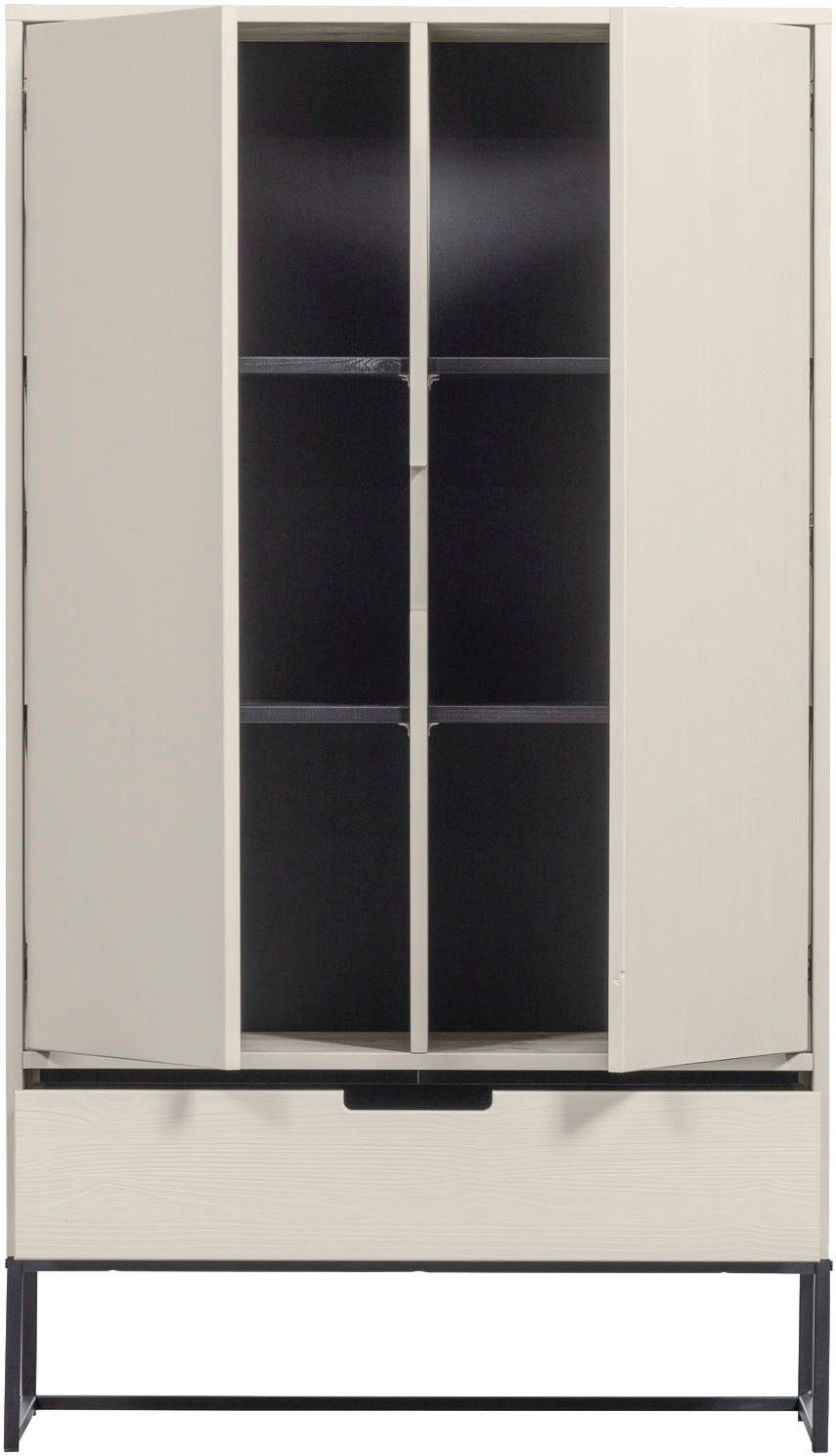 WOOOD Multifunctionele kast Silas twee deuren, met lade, h 149 cm x b 85 cm