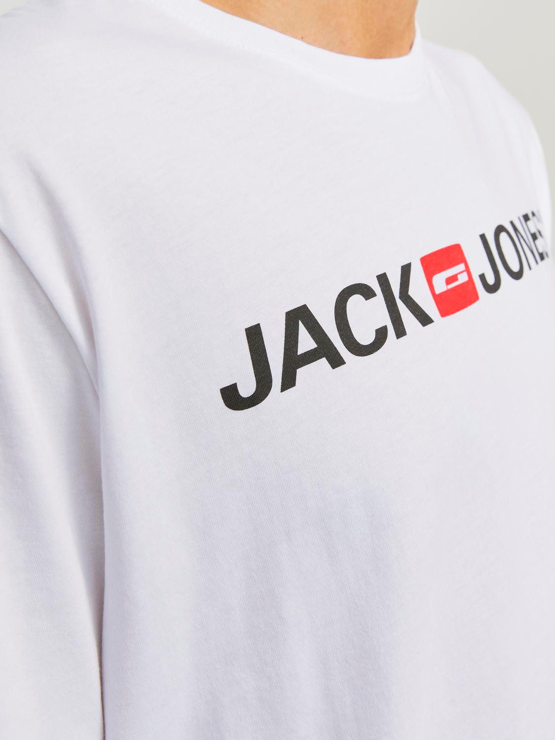 Jack & Jones Shirt met ronde hals JJECORP OLD LOGO TEE SS O-NECK NOOS