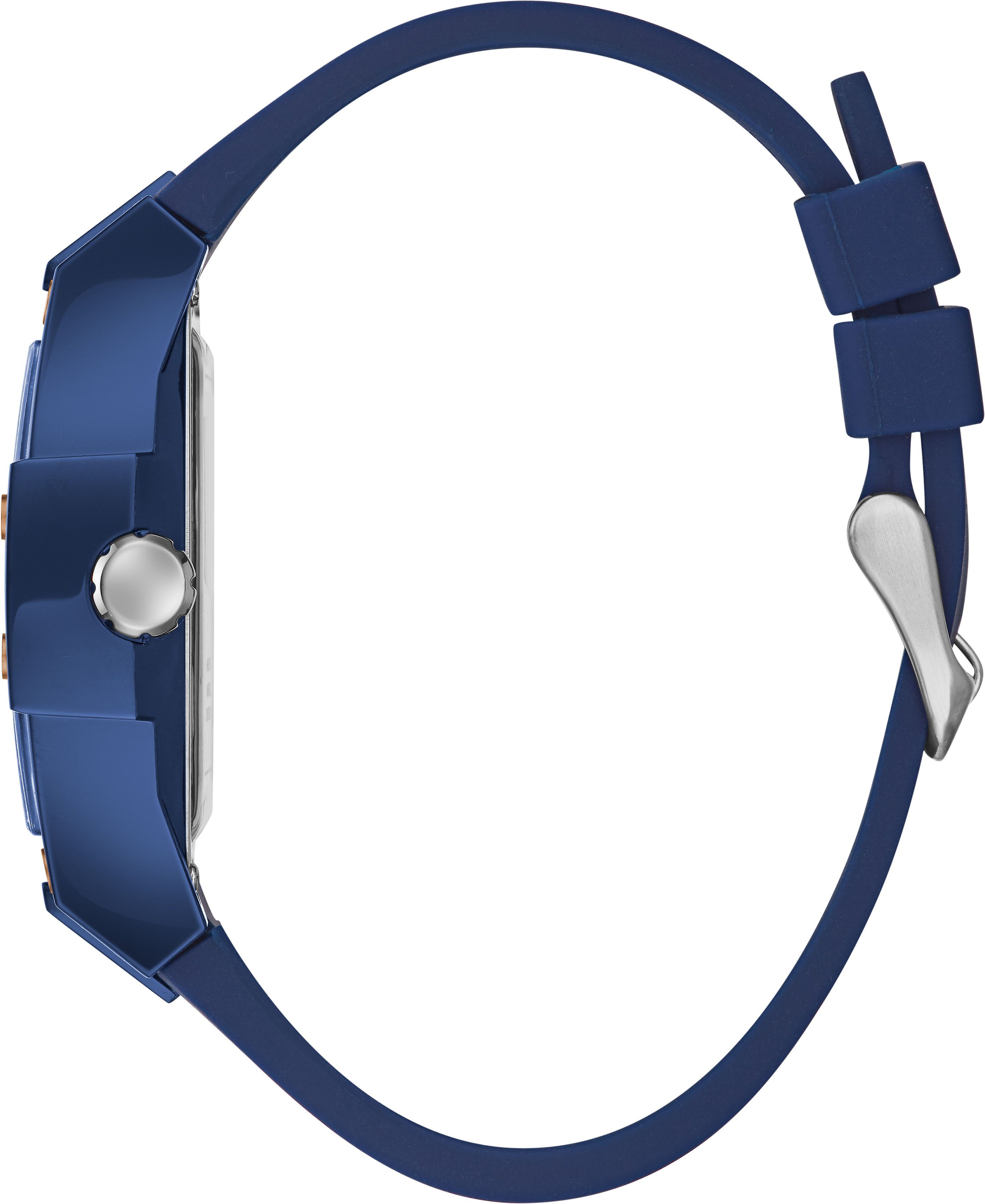Guess Multifunctioneel horloge Phoenix Horloge, quartz, herenhorloge, analoog, siliconen band