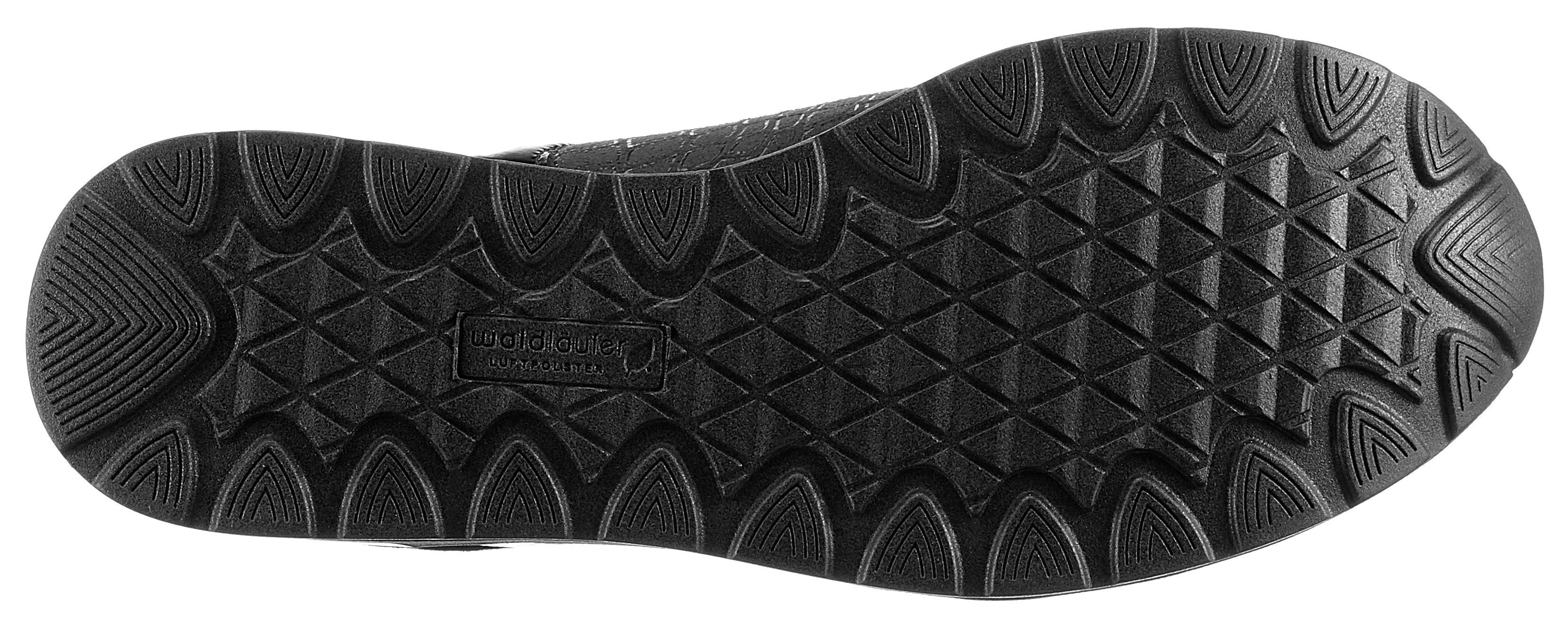 Waldläufer Sneakers met sleehak H-Clara-soft met comfortabele orthotritt-uitrusting, breedte h