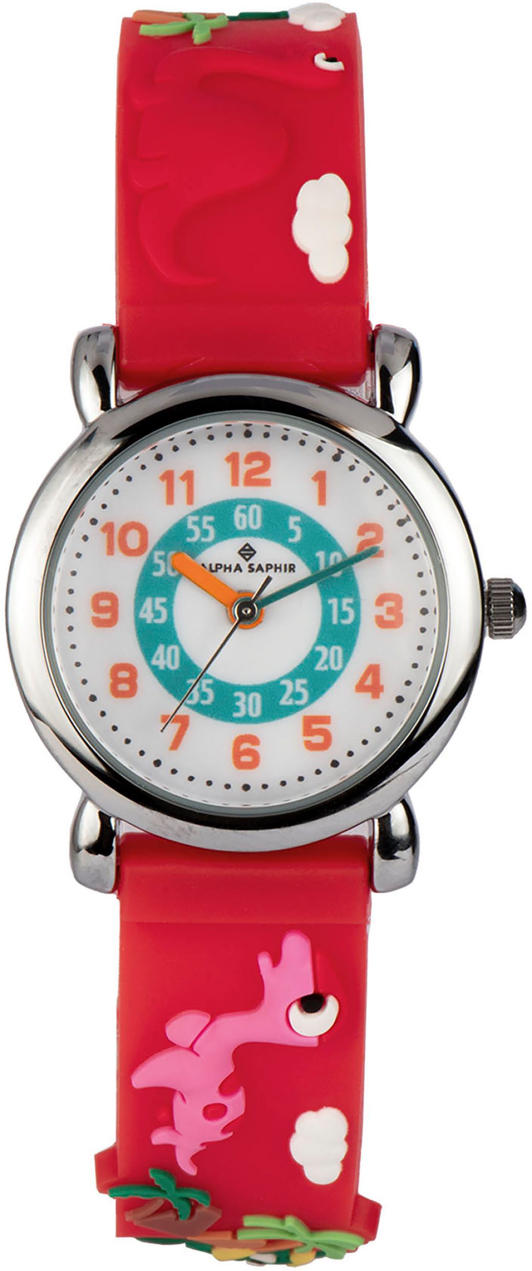 ALPHA SAPHIR Kwartshorloge Polshorloge, kinderhorloge, analoog, ideaal ook als cadeau