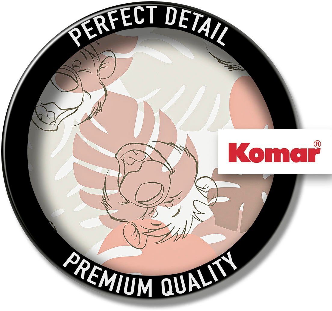 Komar Wandfolie Zelfklevend vlies - Jungle Joy - afm. 125 x 125 cm (1 stuk)