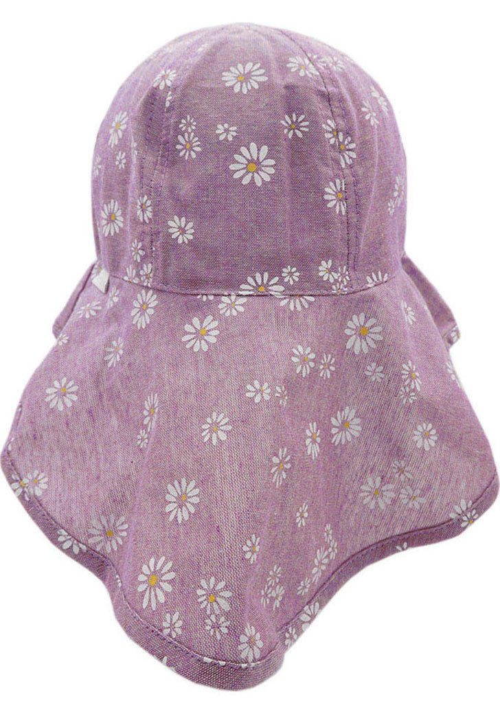 MAXIMO Zonnehoed overal met bloemenprint - mini girl flapper