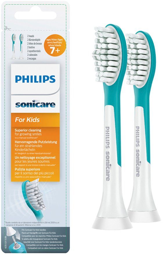 Philips Sonicare Opzetborsteltjes Standaard sonic opzetborsteltjes HX6042x33 met sonische technologie,...