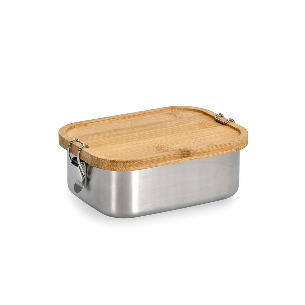 Zeller Present Lunchbox hoogwaardige roestvrijstalen brooddoos (1-delig)
