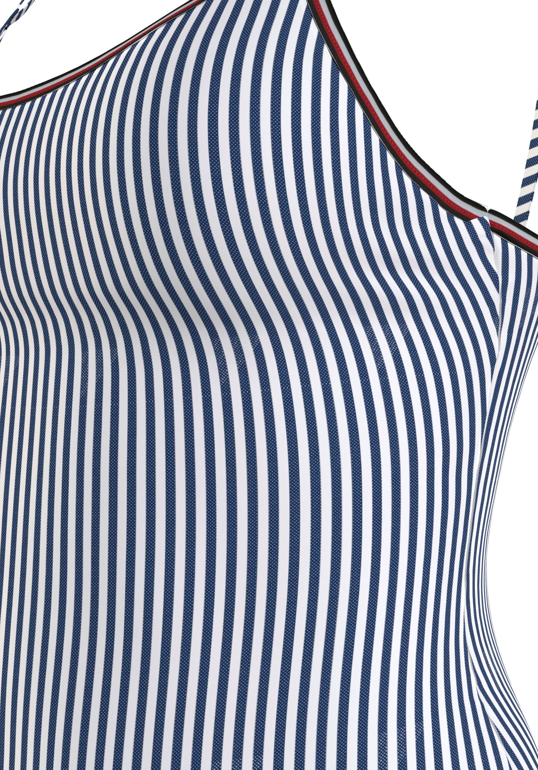 Tommy Hilfiger Swimwear Badpak ONE PIECE PRINT met gestreept patroon