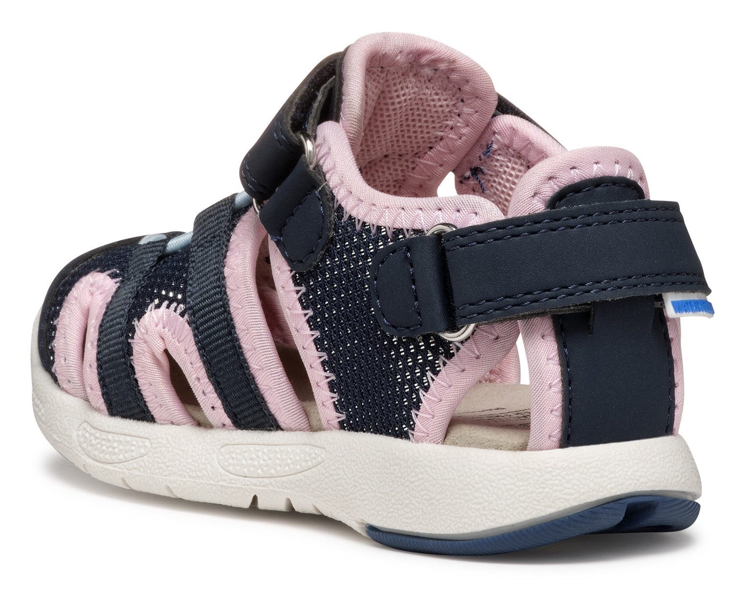 Geox Babyschoentjes B SANDAL MULTY GIRL , zomerschoen, klittenbandschoen voor loopbeginner