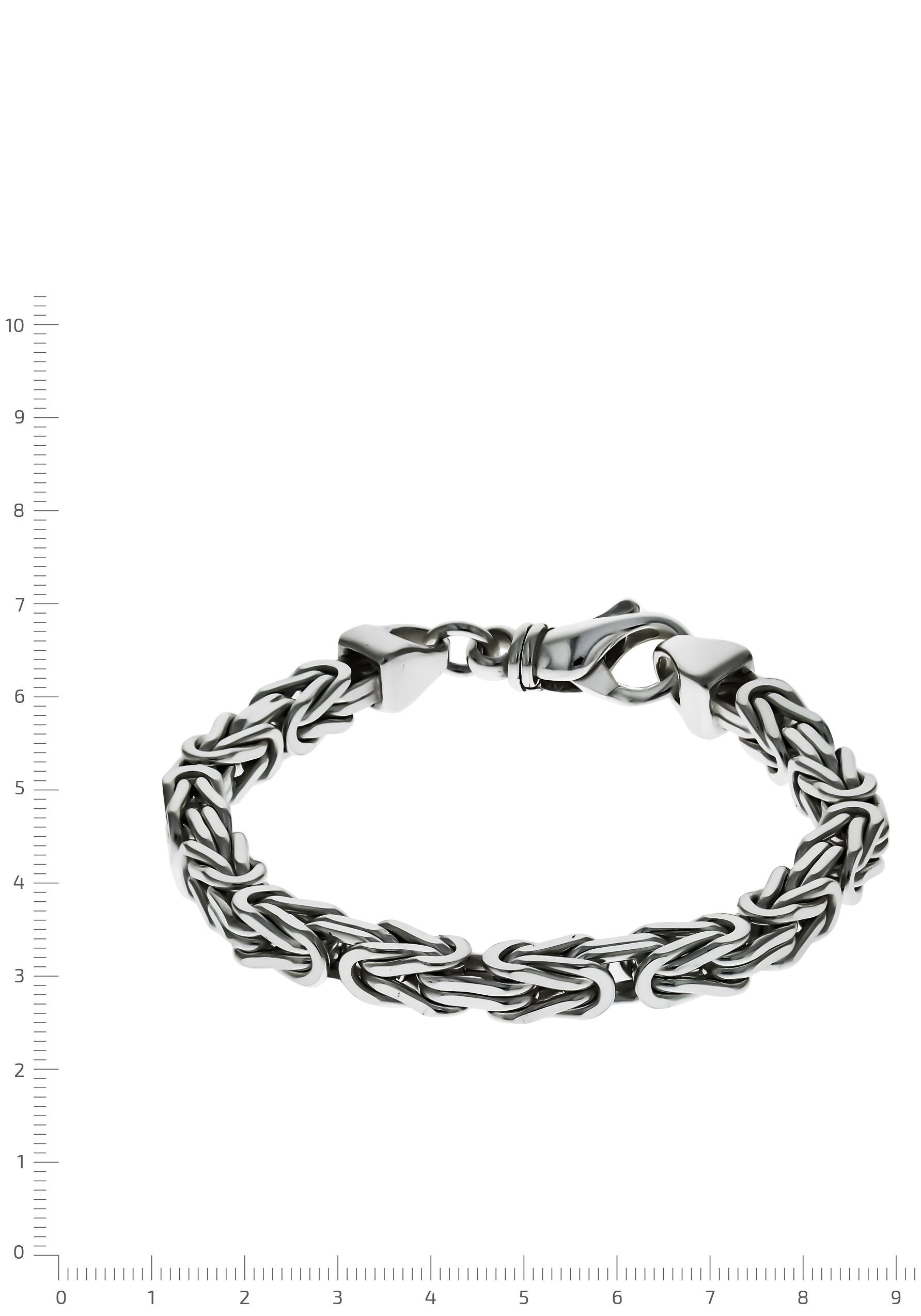 Firetti Armband Sieraad cadeau zilverkleur 925 armband koning ketting