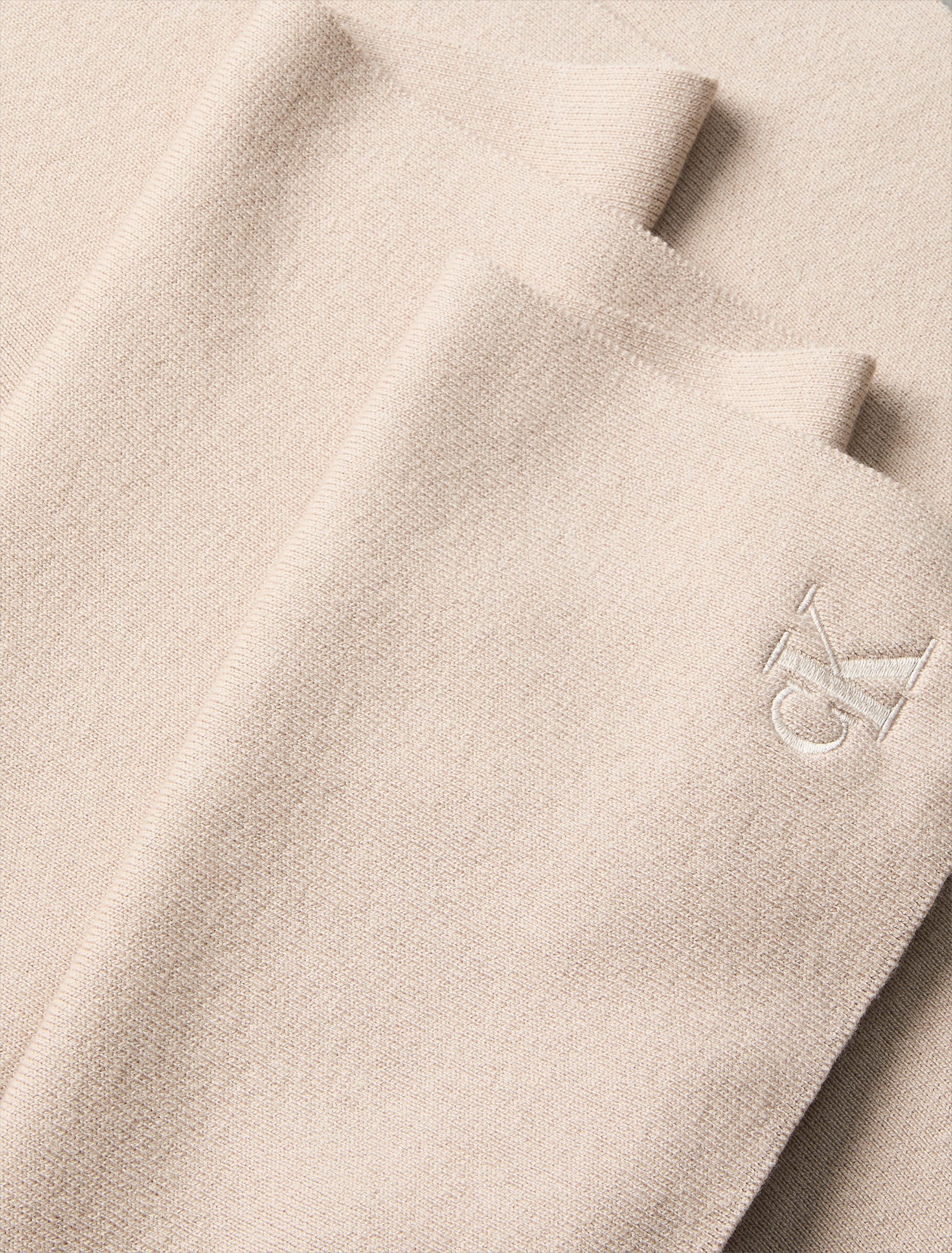 Calvin Klein Modieus sjaaltje CK FINE RIB SCARF met klassiek effen design