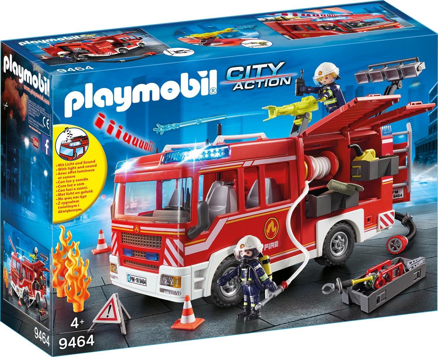 Playmobil® Constructie-speelset Brandweer pompwagen (9464), City Action