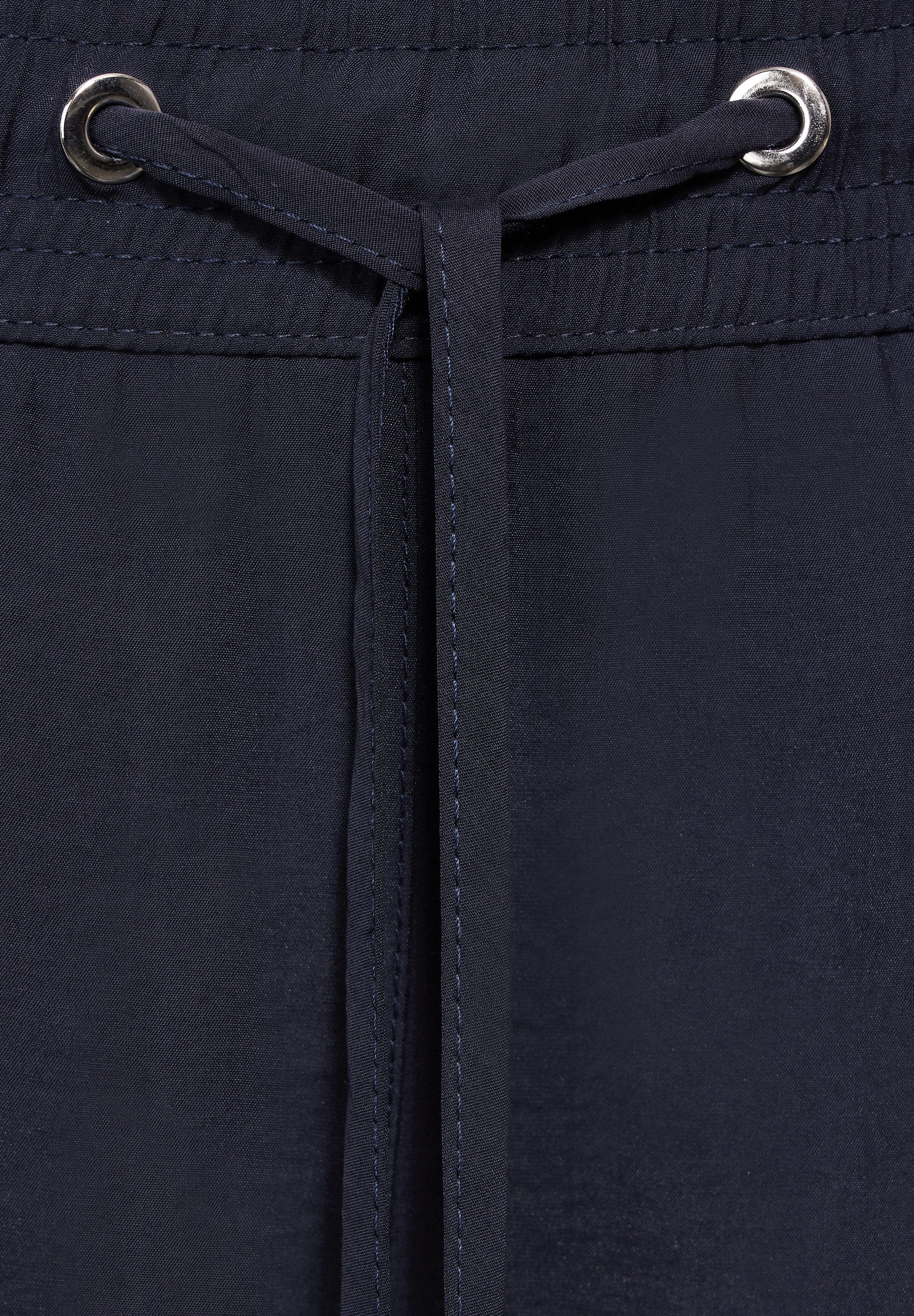 STREET ONE Stoffen broek met trekkoord