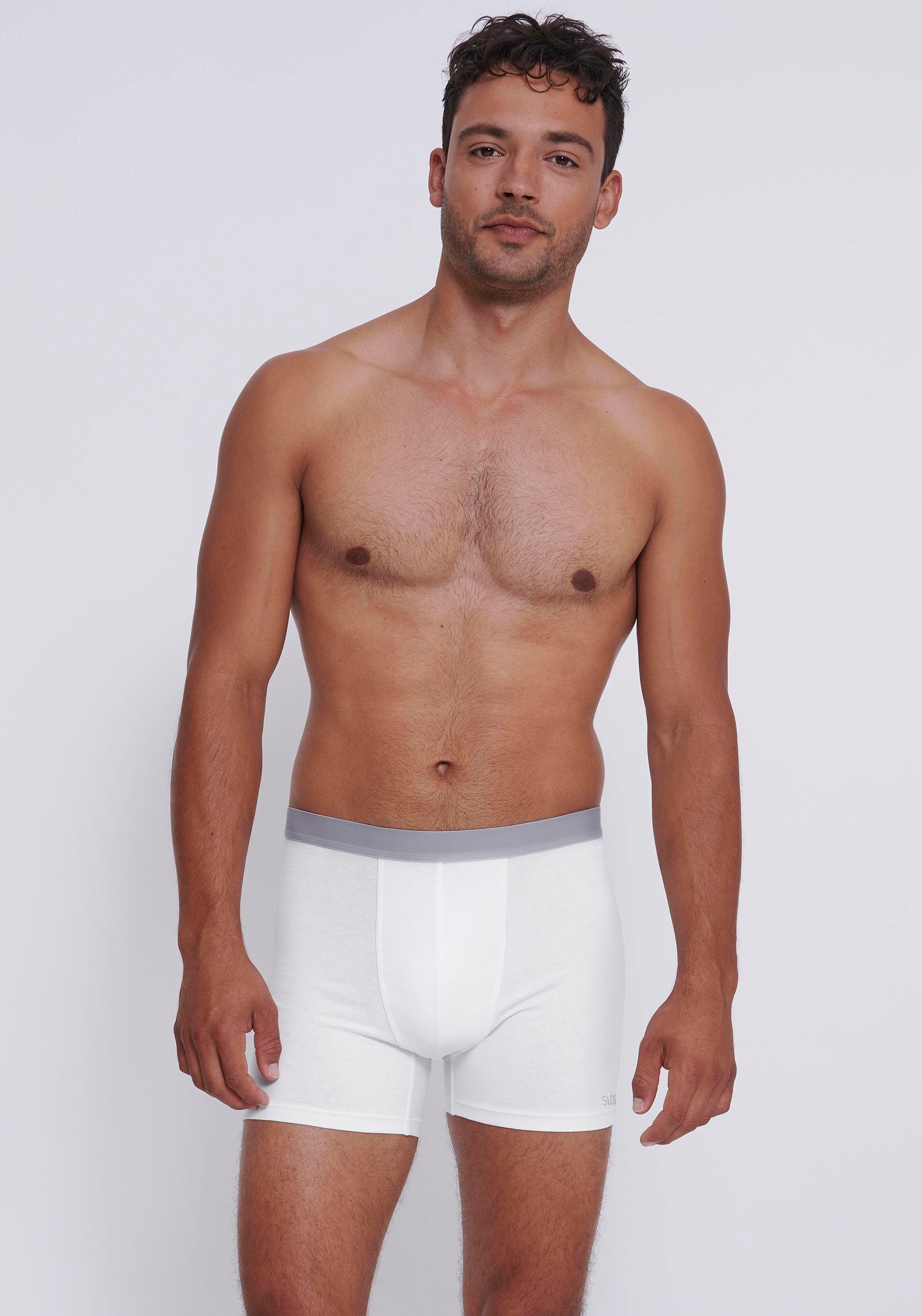 Sloggi Boxershort Men GO ABC 2.0 Short 2P moderne comfortabele basics (2 stuks, Set van 2)
