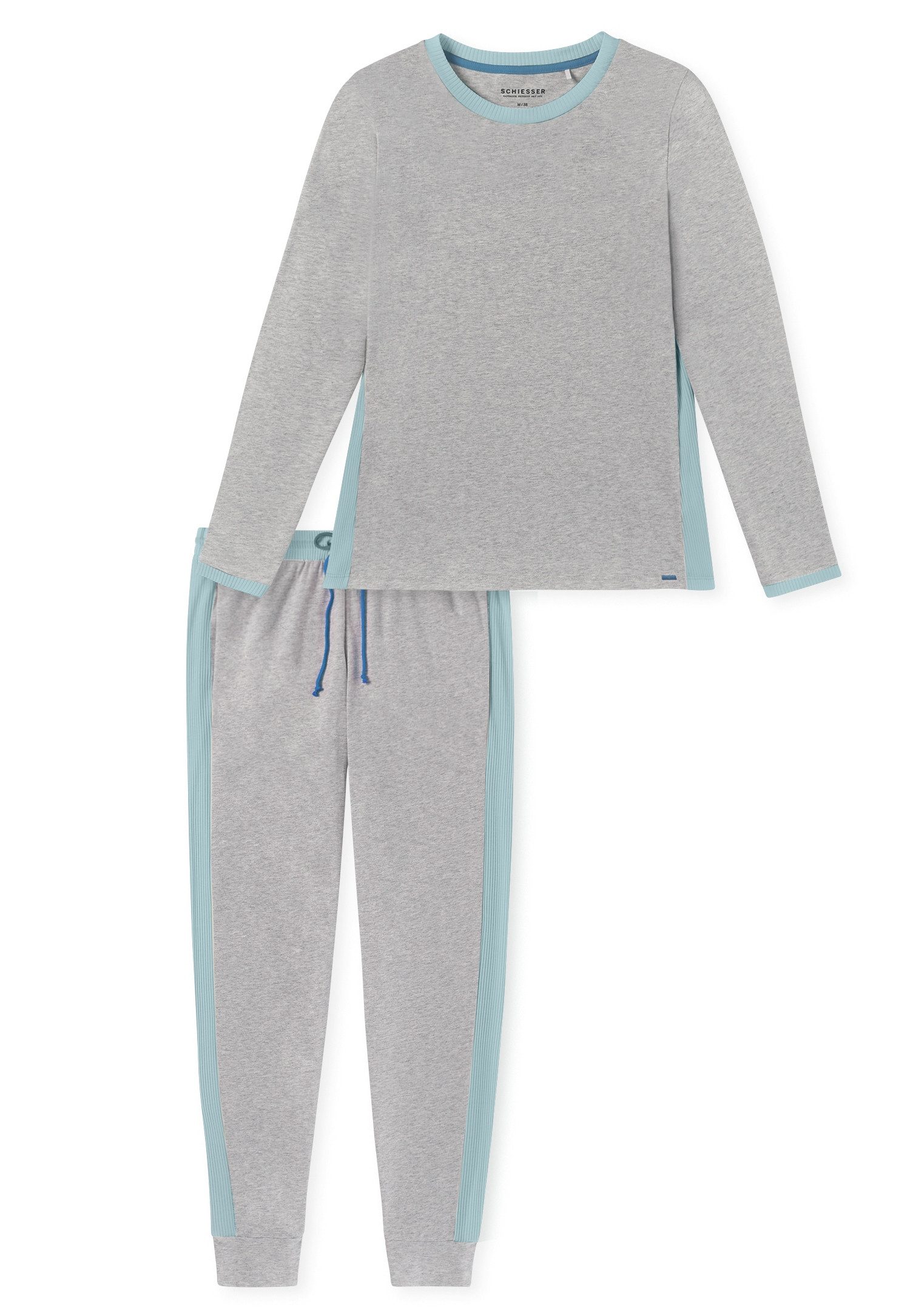Schiesser Pyjama Casual Nightwear met casual loose-fit snit (2-delig)